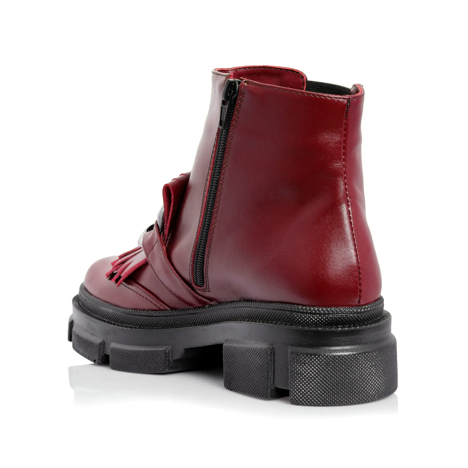Catinca Shoes GX22L BB bocanci dama piele bordo box
