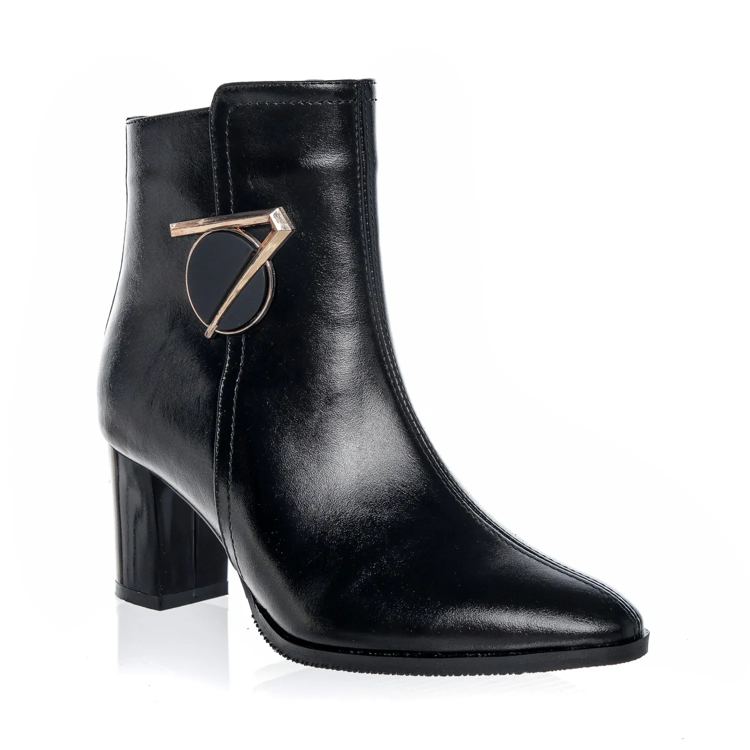 Catinca Shoes GX63 NB ghete piele negre box