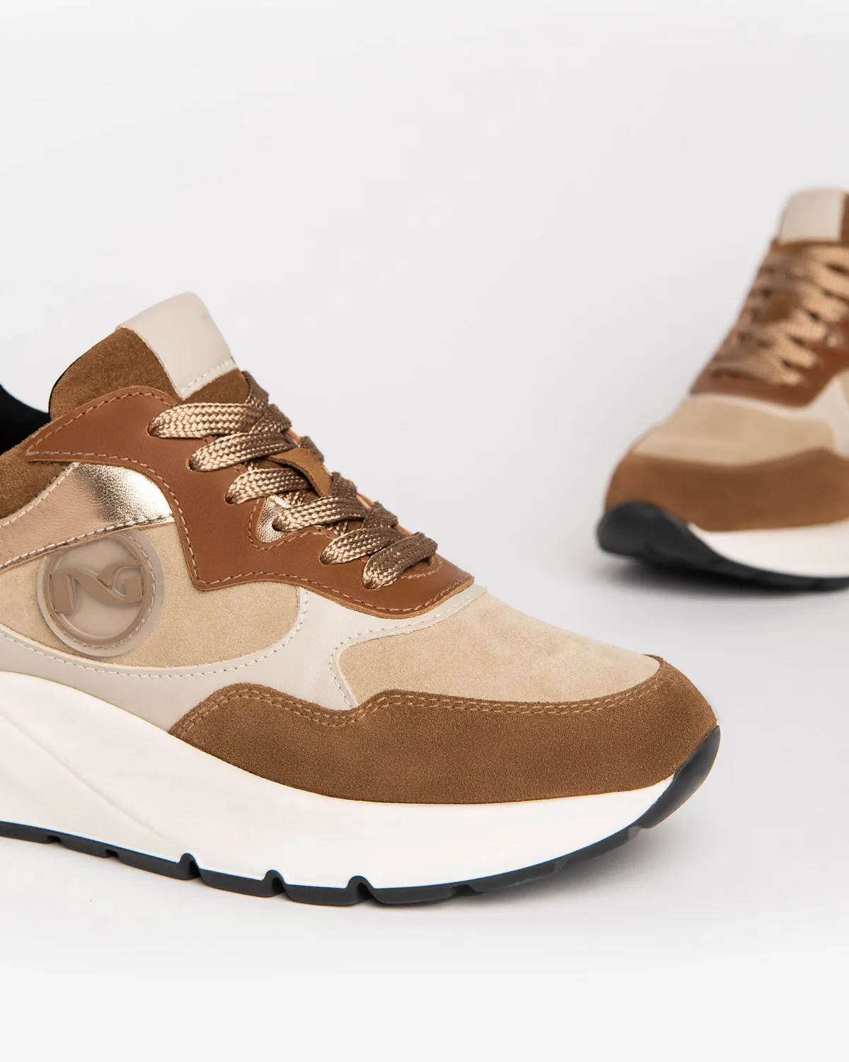 NeroGiardini sneakers piele damă toamnă-iarnă