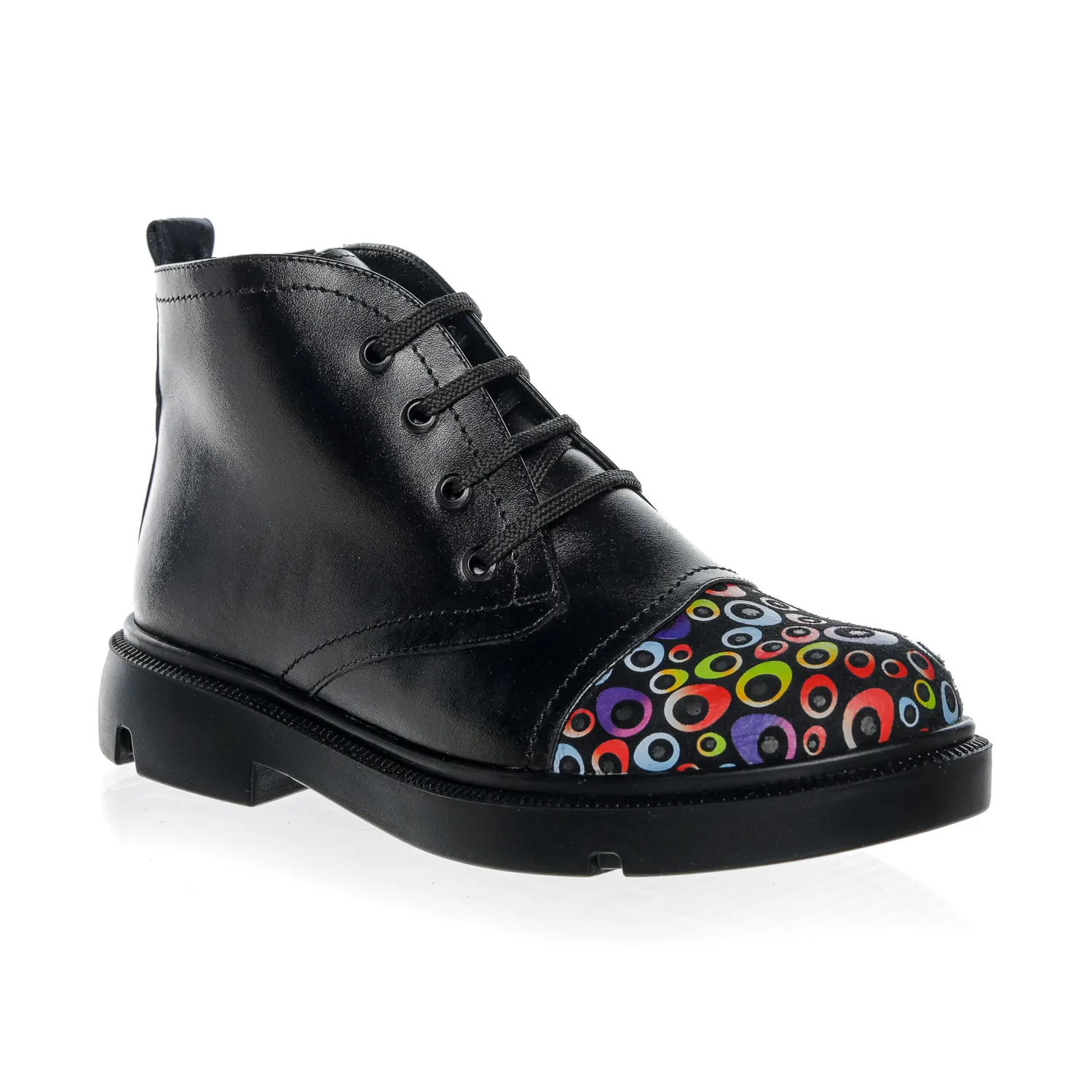 Catinca Shoes BC17 NBCC ghete dama piele naturala cerculete