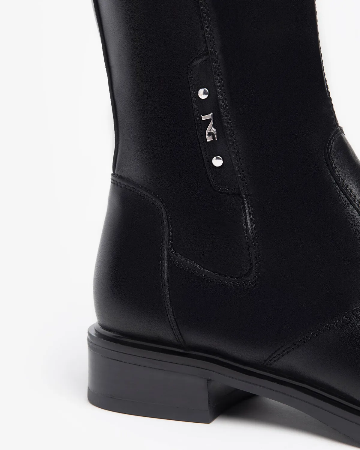 Ghete NeroGiardini dama piele cu textil Dry-Go