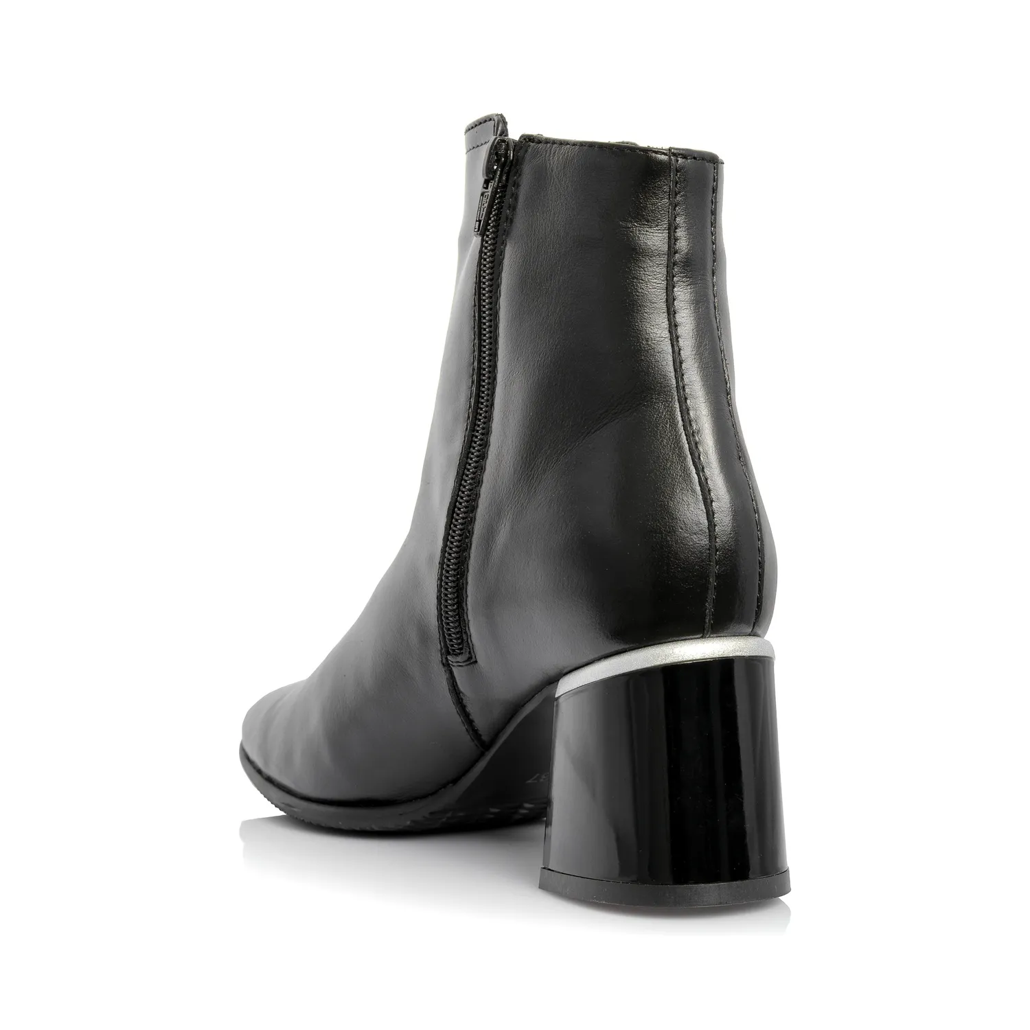 Catinca Shoes GX31TI NB ghete dama piele negru box