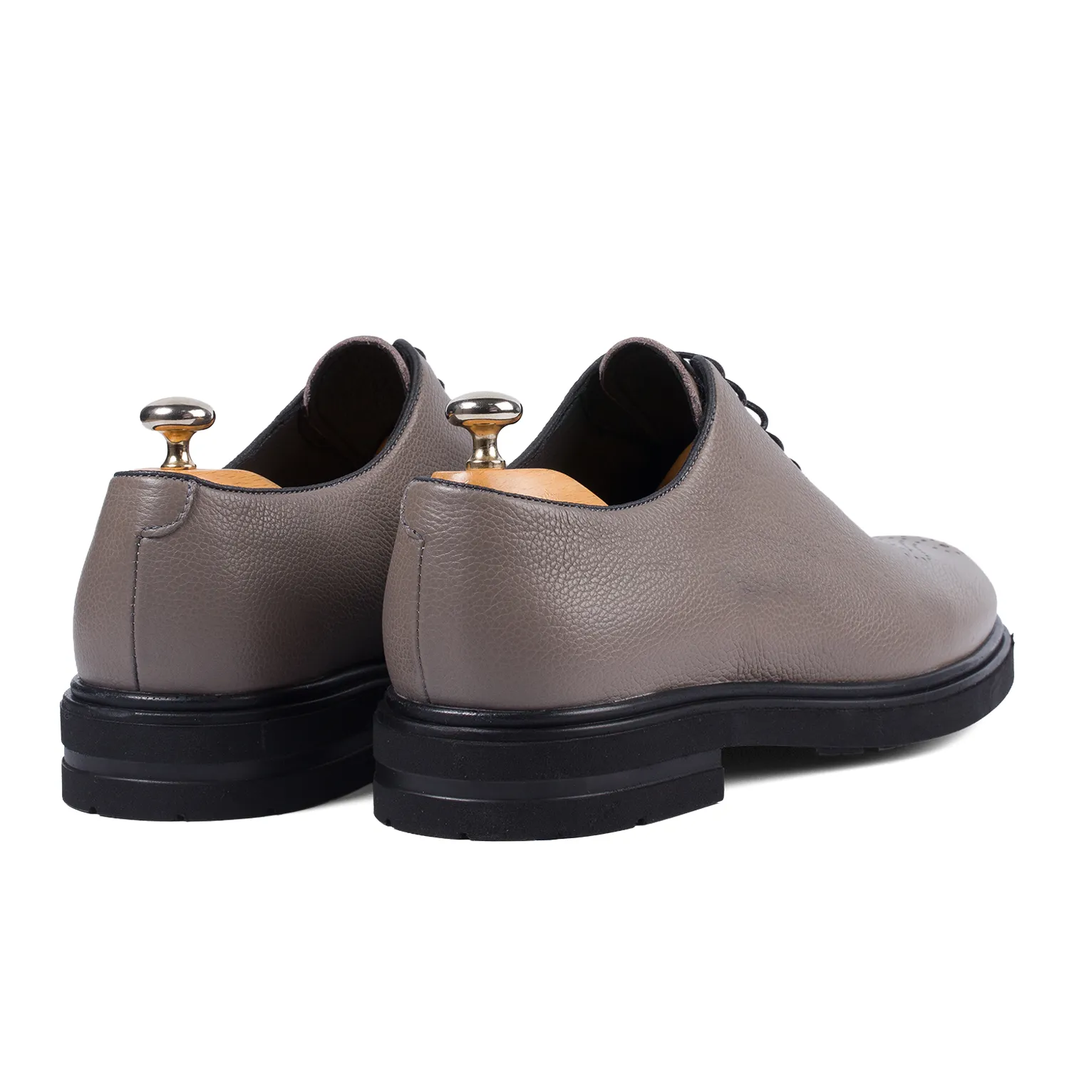 Lucas Shoes 900 Oslo Bej pantofi piele pictati manual