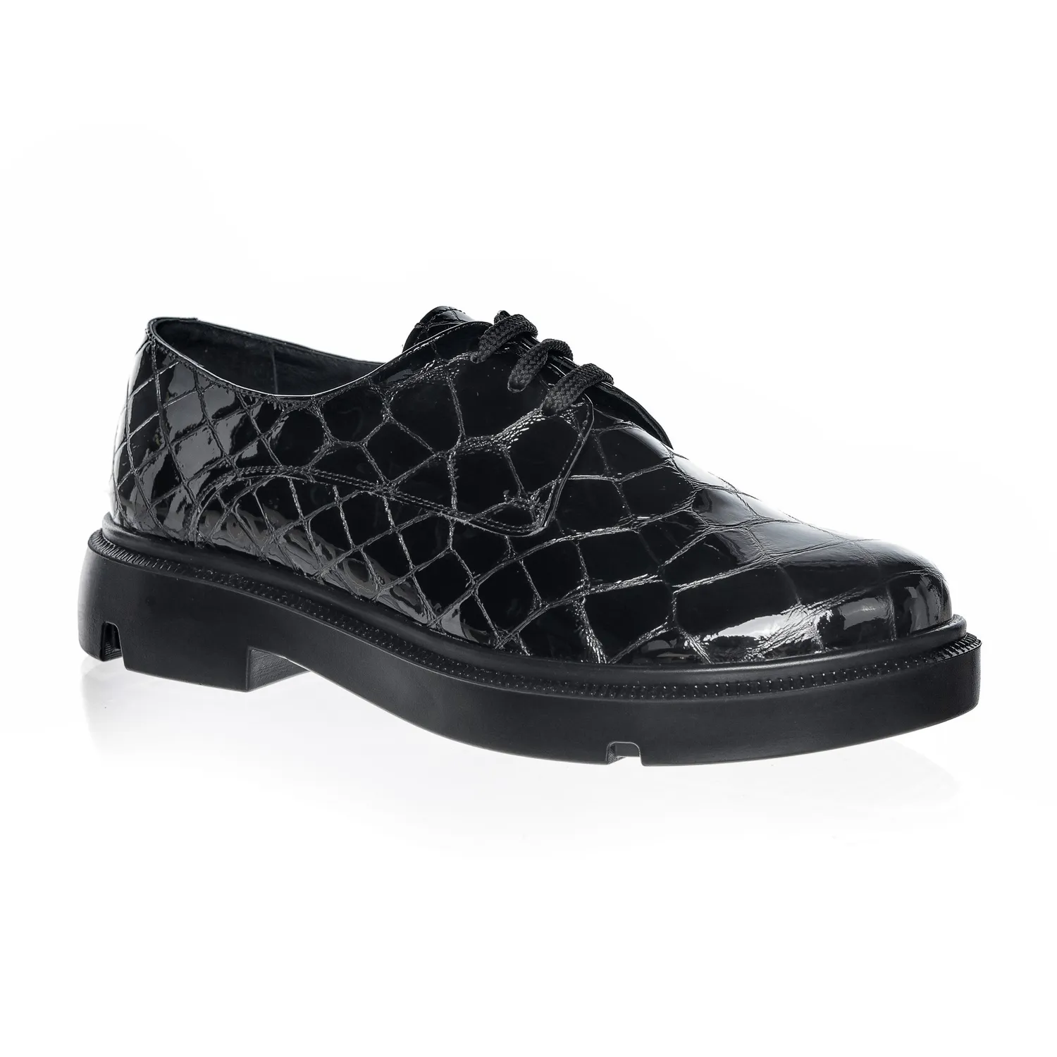 Catinca Shoes G10 NC pantofi dama piele naturala negru