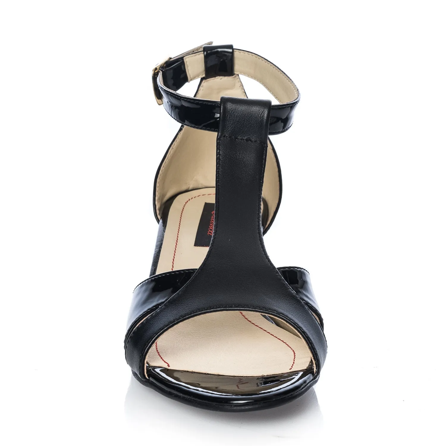 Catinca Shoes S1 NLNB sandale damă piele negru lac