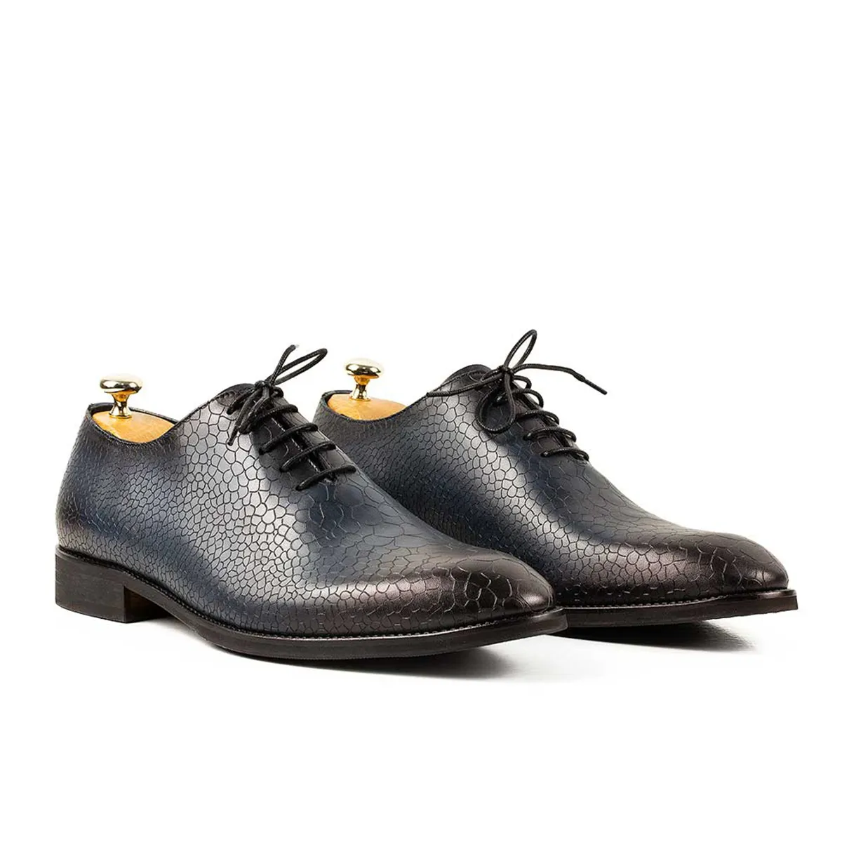 Lucas Shoes Elegant 715 Blue pantofi piele