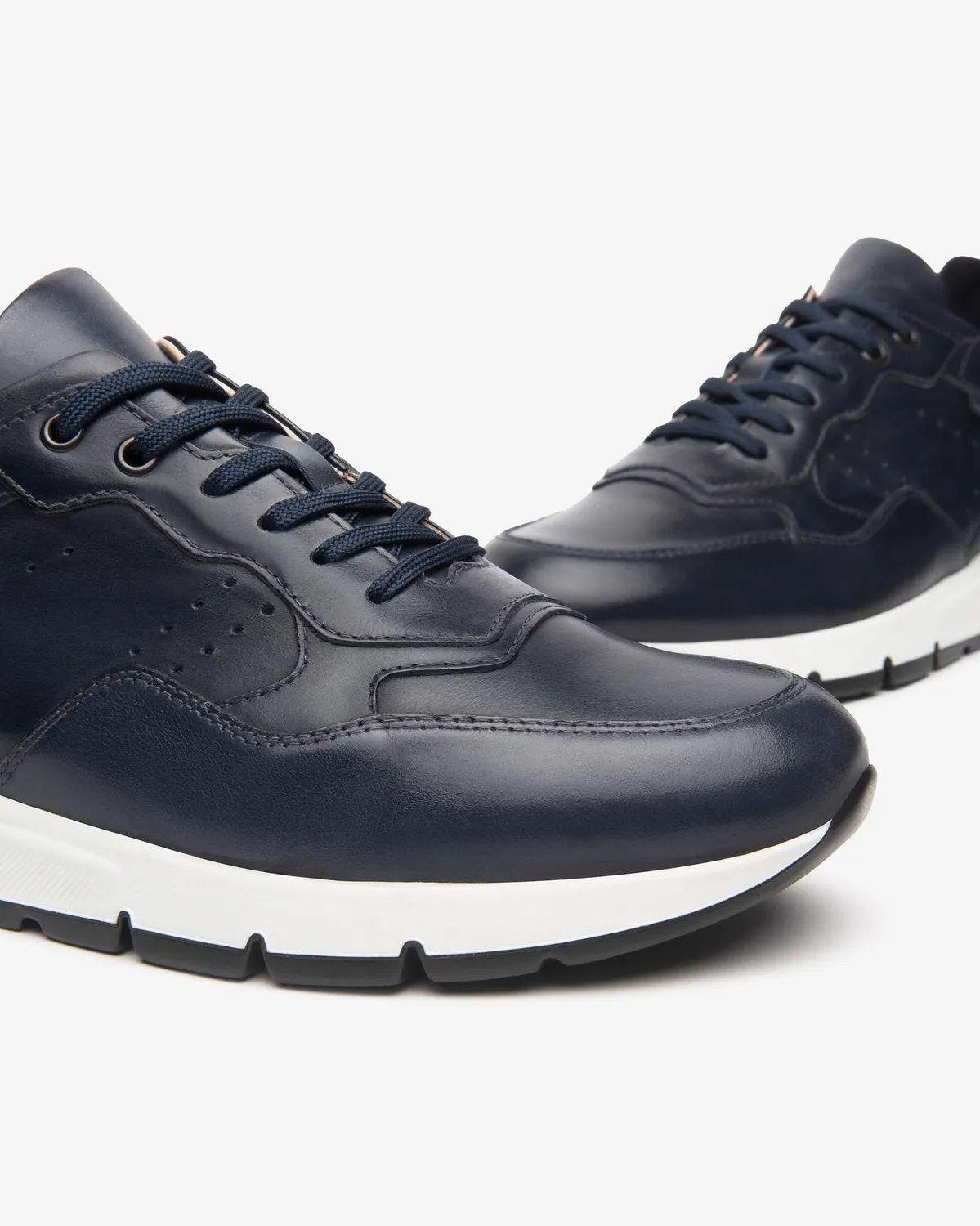 NeroGiardini sneakers piele barbati cu brant DryGo