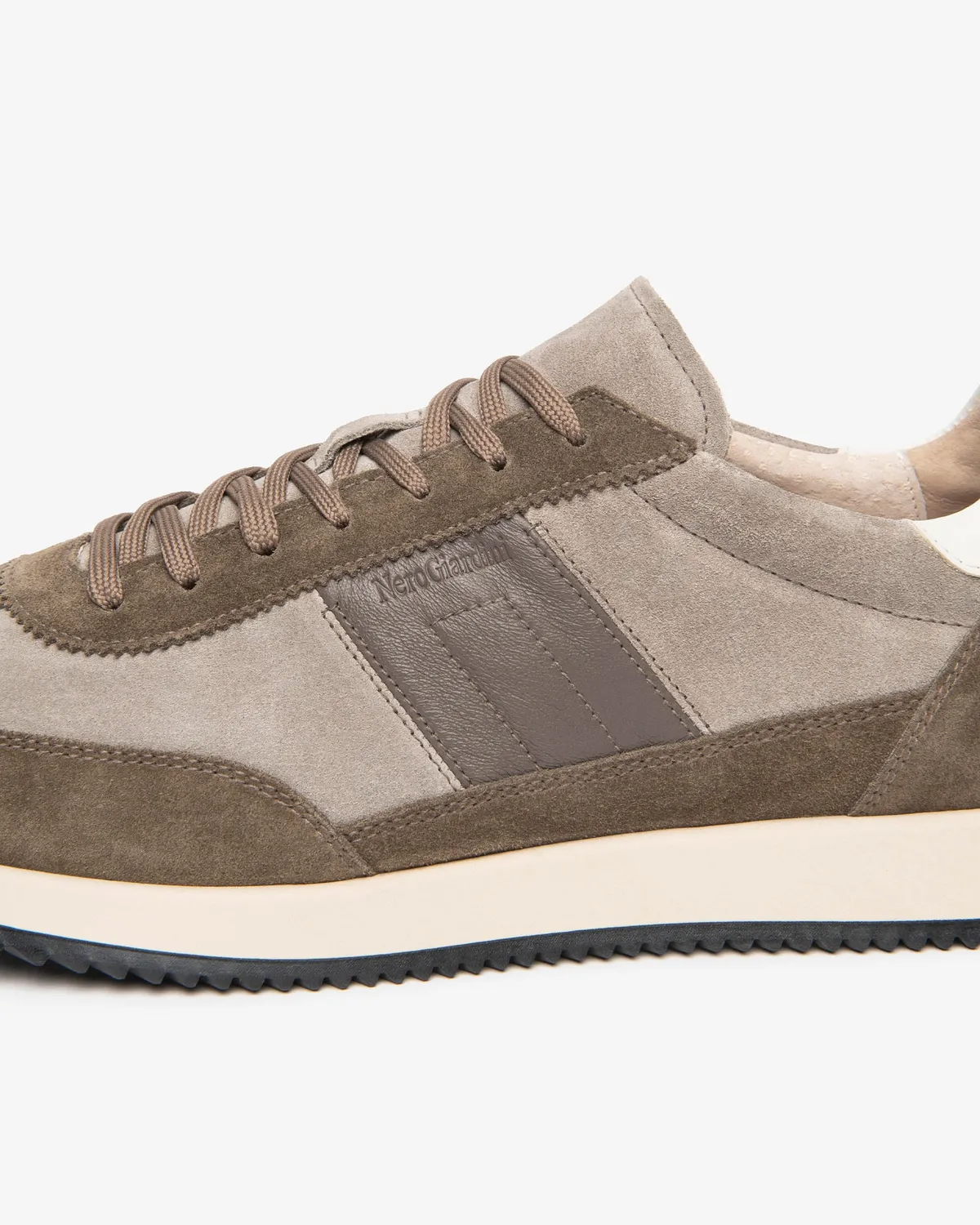 NeroGiardini sneakers piele naturala barbati toamna