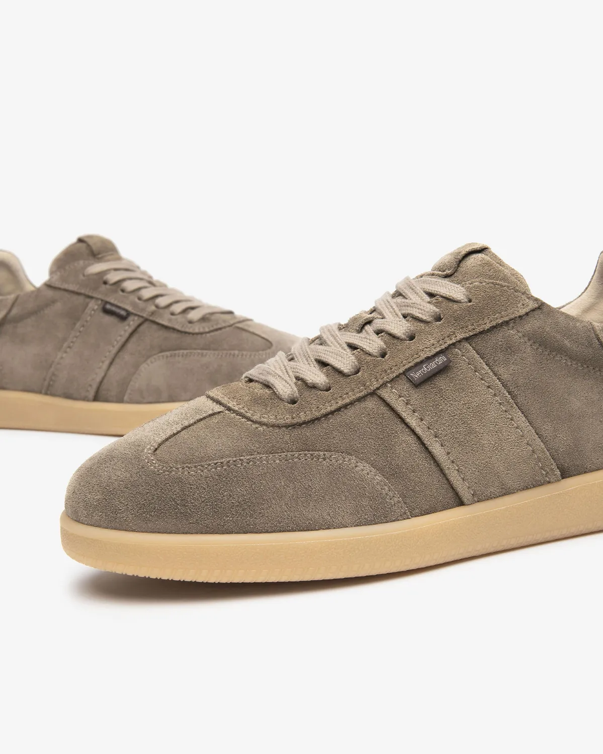 NeroGiardini sneakers piele intoarsa barbati de vara