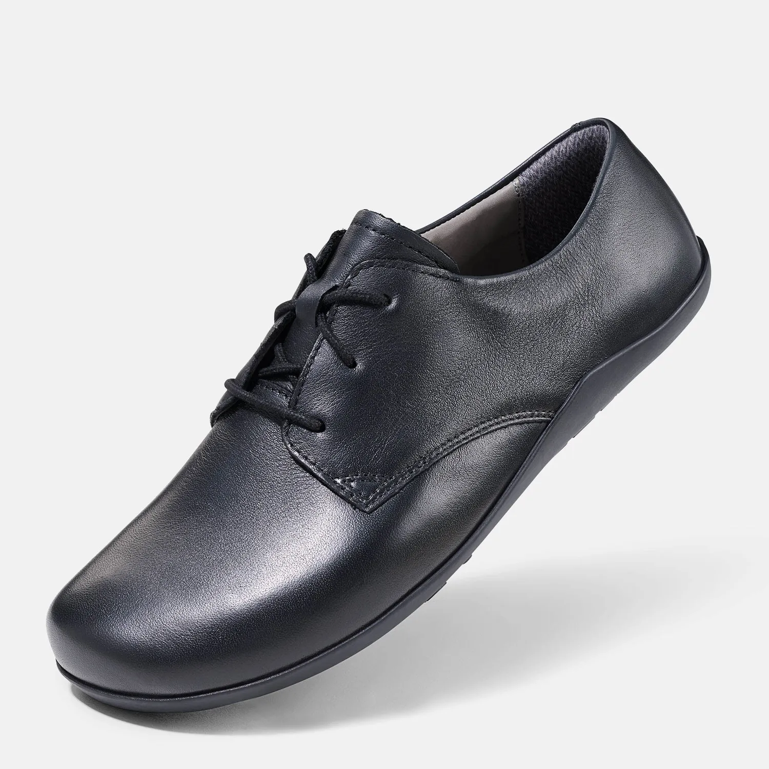 BÄR B Barefoot Blake pantofi piele negri