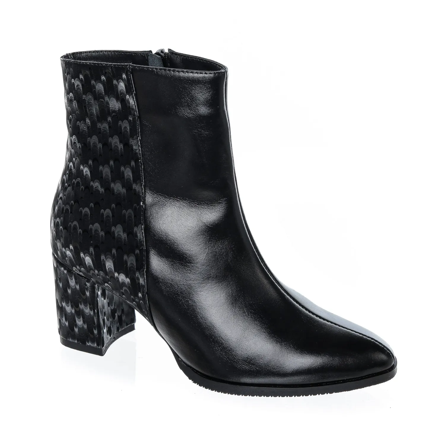 Catinca Shoes GX31 NB3D ghete dama piele negru