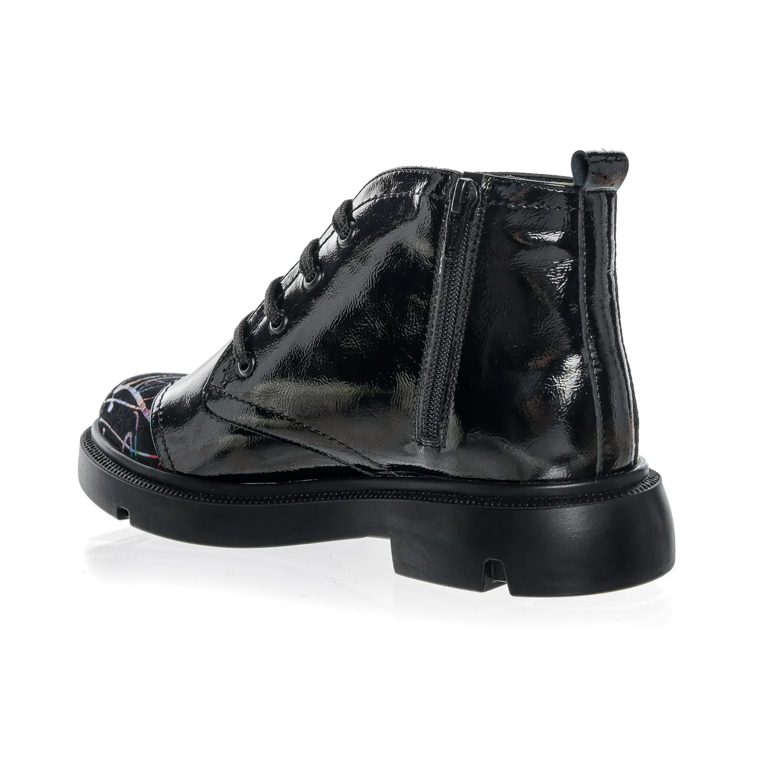 Catinca Shoes BC17 NLFC ghete dama piele negru lac