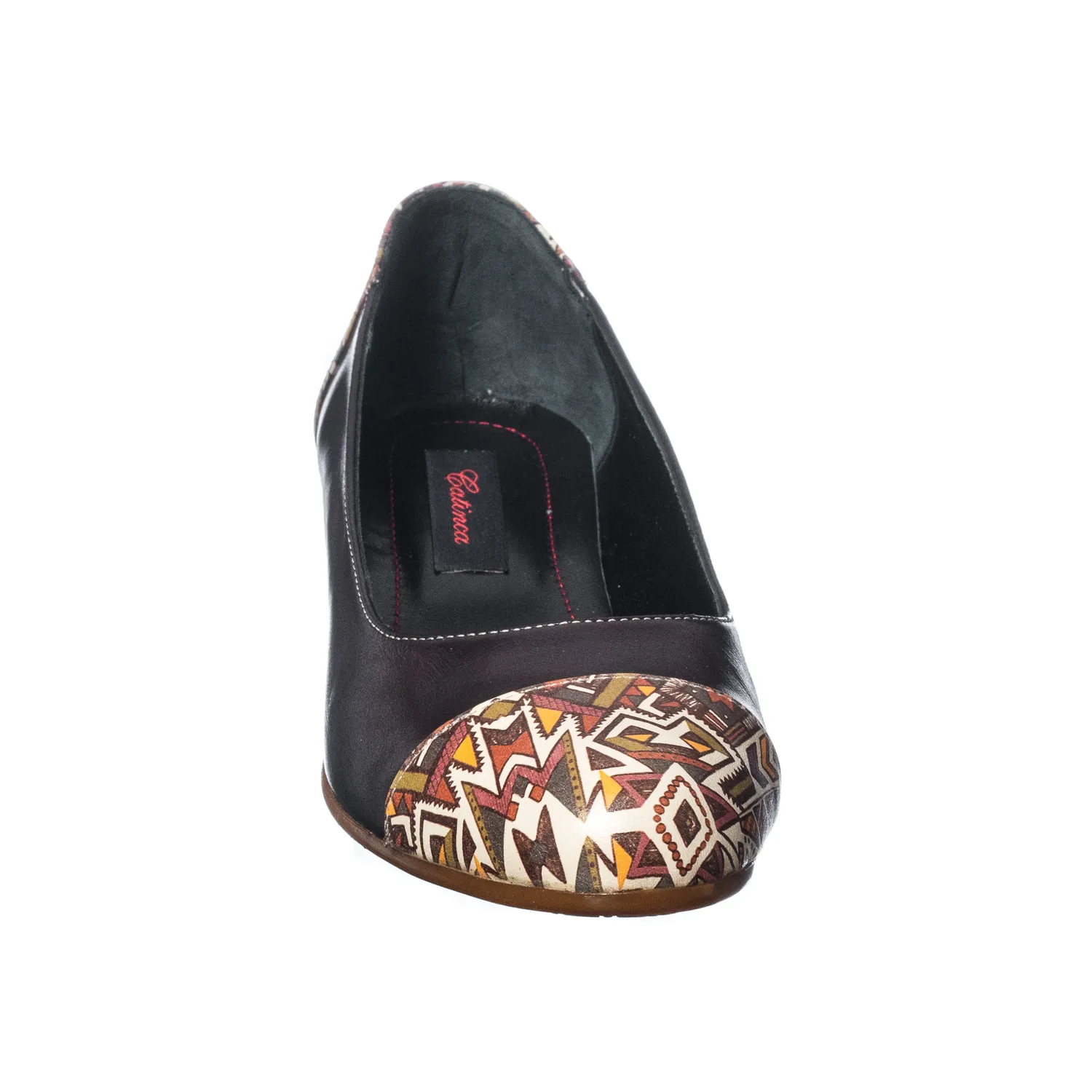 Catinca Shoes T6 MMTB pantofi dama piele maro traditional