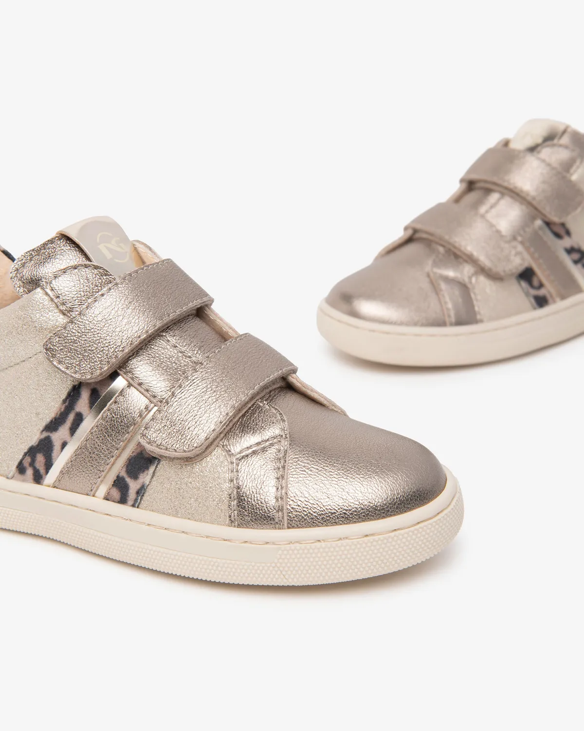 NeroGiardini sneakers fete mici piele velcro