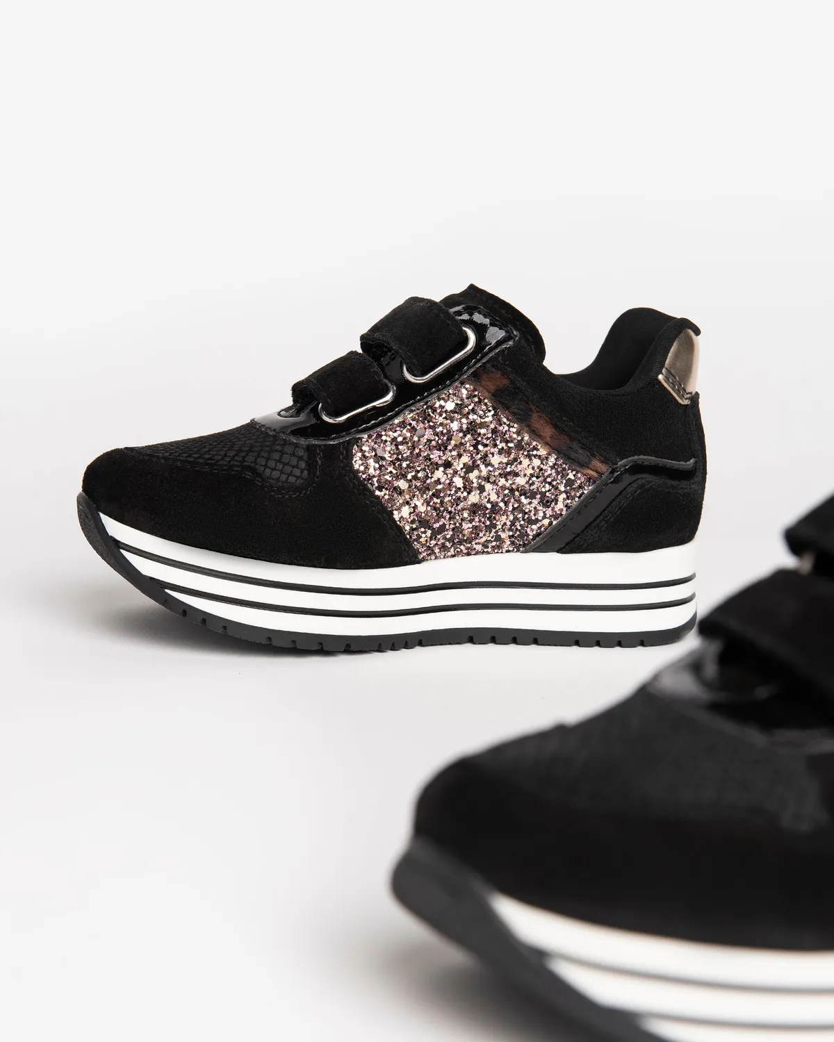NeroGiardini sneakers piele fetițe toamnă-iarnă