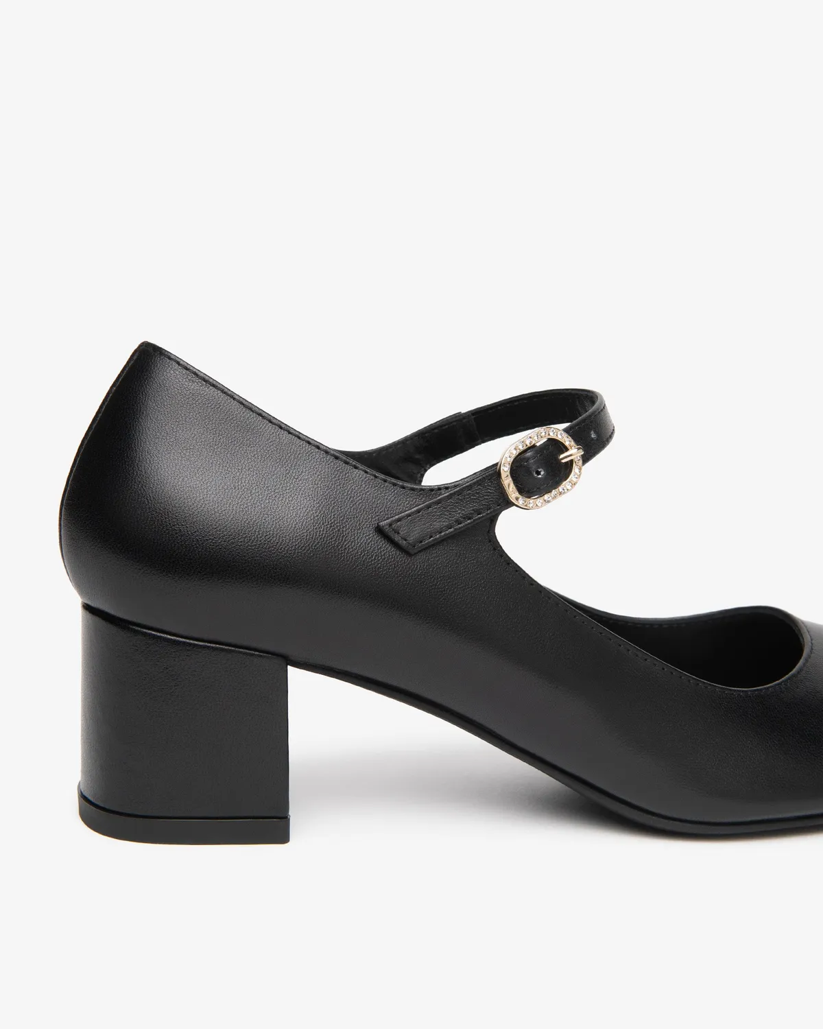 NeroGiardini pantofi Mary Jane piele toc 5 cm