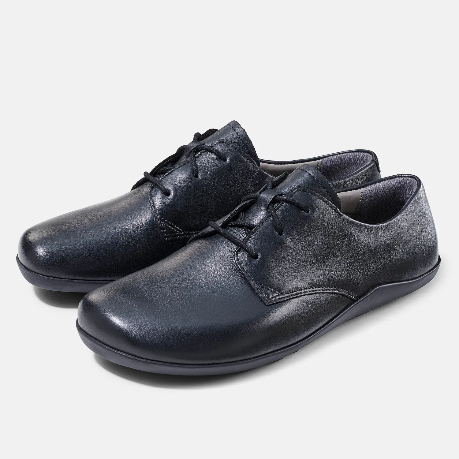 BÄR B Barefoot Blake pantofi piele negri