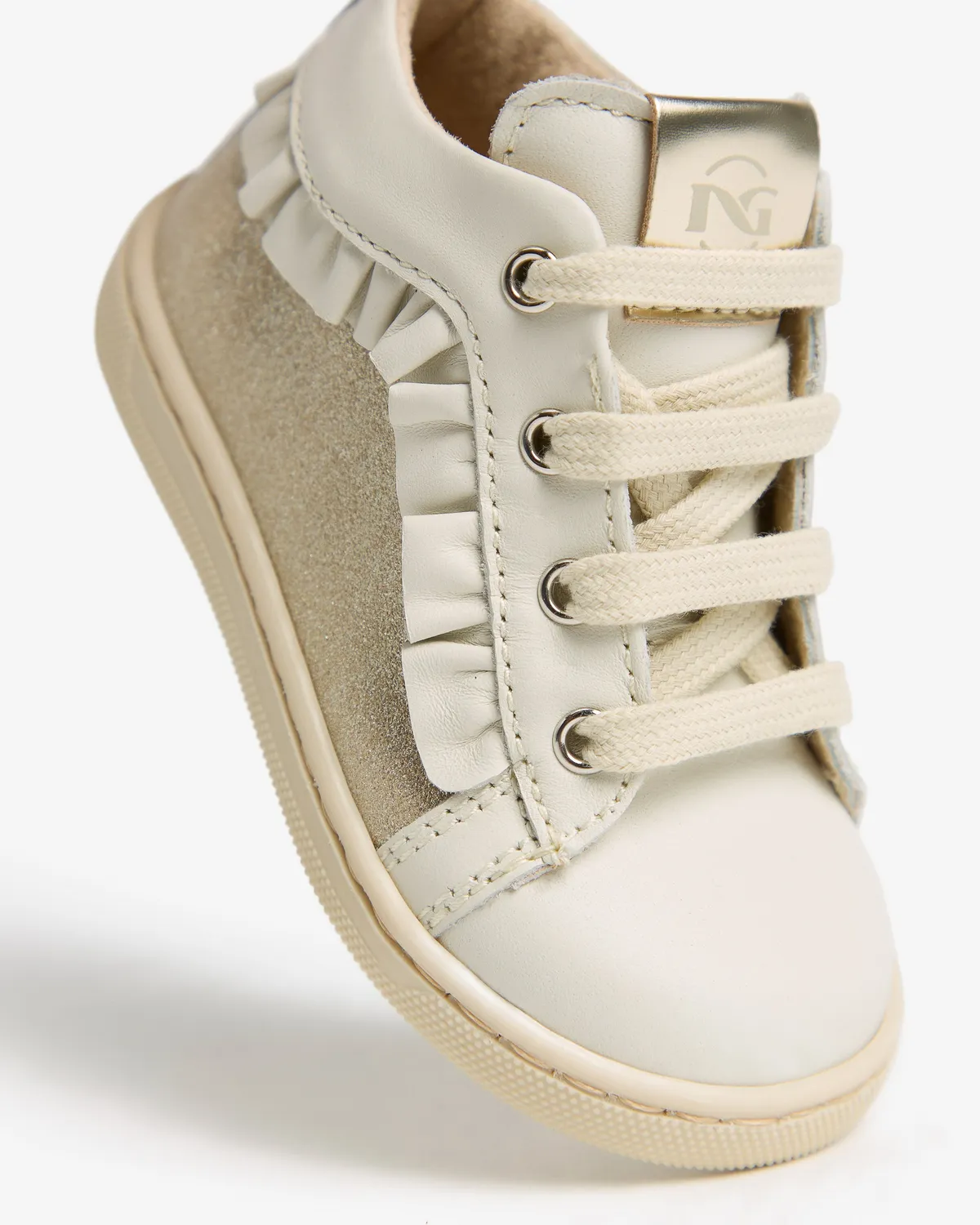 NeroGiardini sneakers fete piele talpă ușoară