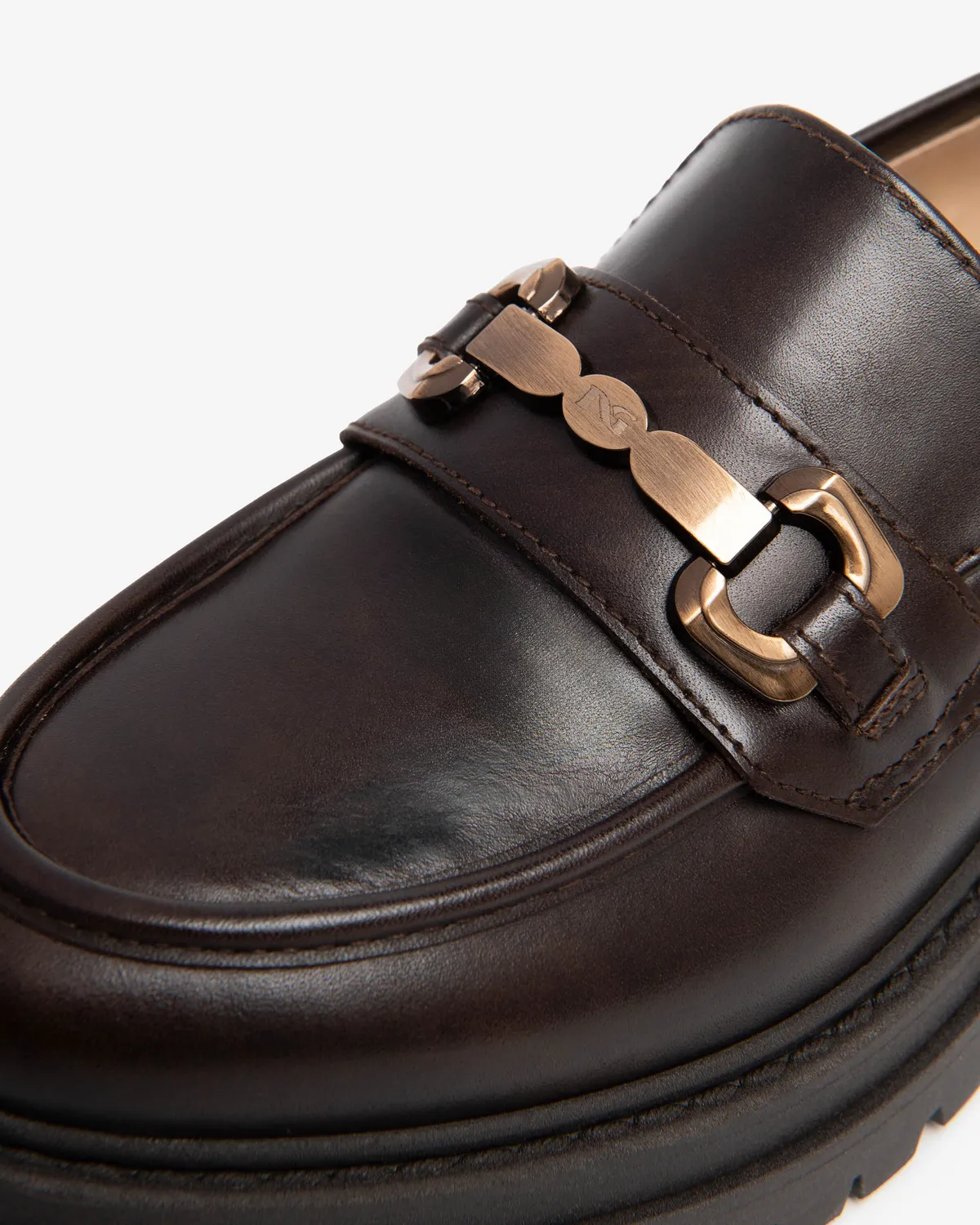 Mocasini piele dama NeroGiardini toc 4 cm