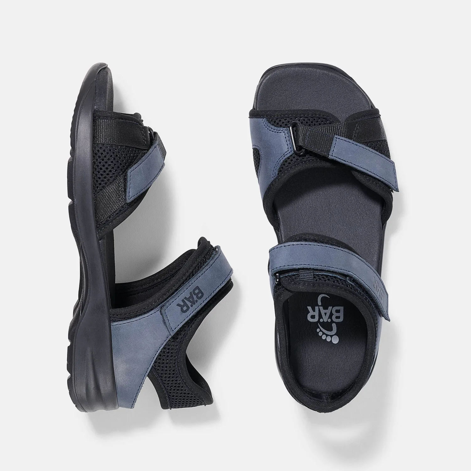 BÄR Active Jandia 2.0 sandale negre albastre amortizate