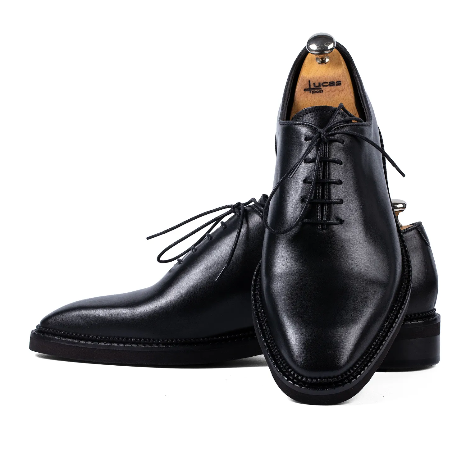 Lucas Shoes 905 pantofi eleganti piele negru barbati