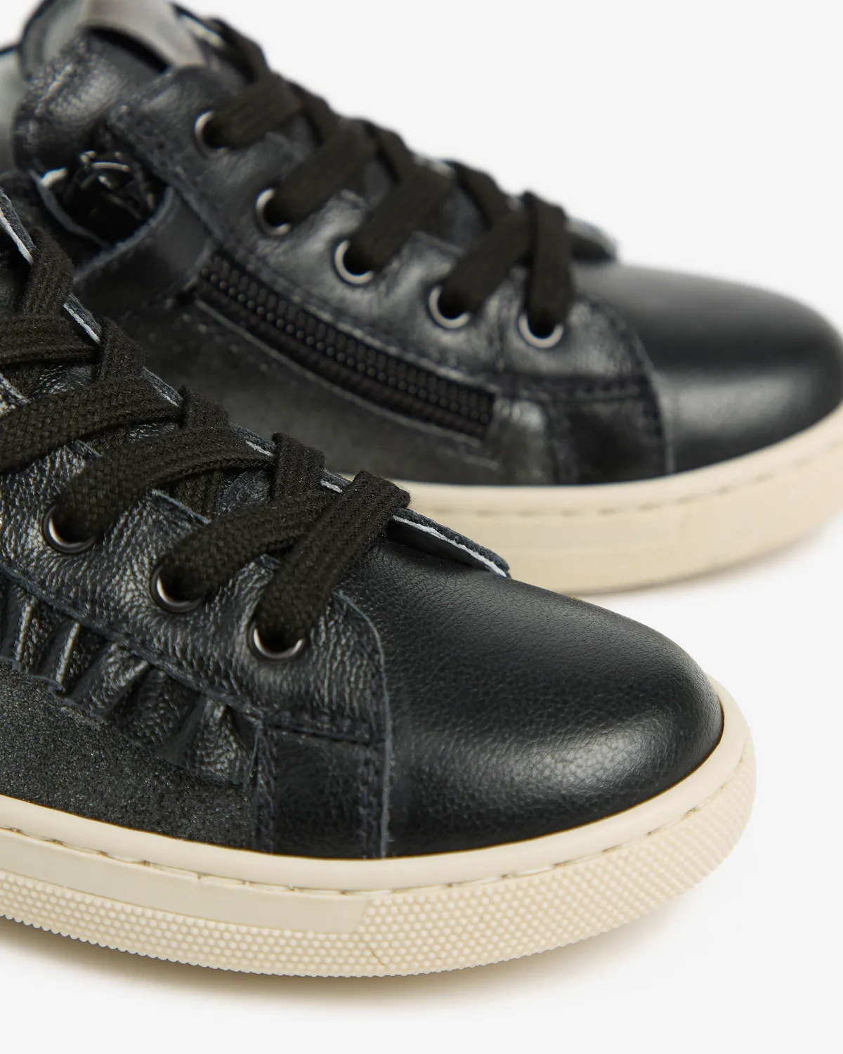 Sneakers piele fete NeroGiardini Junior usori