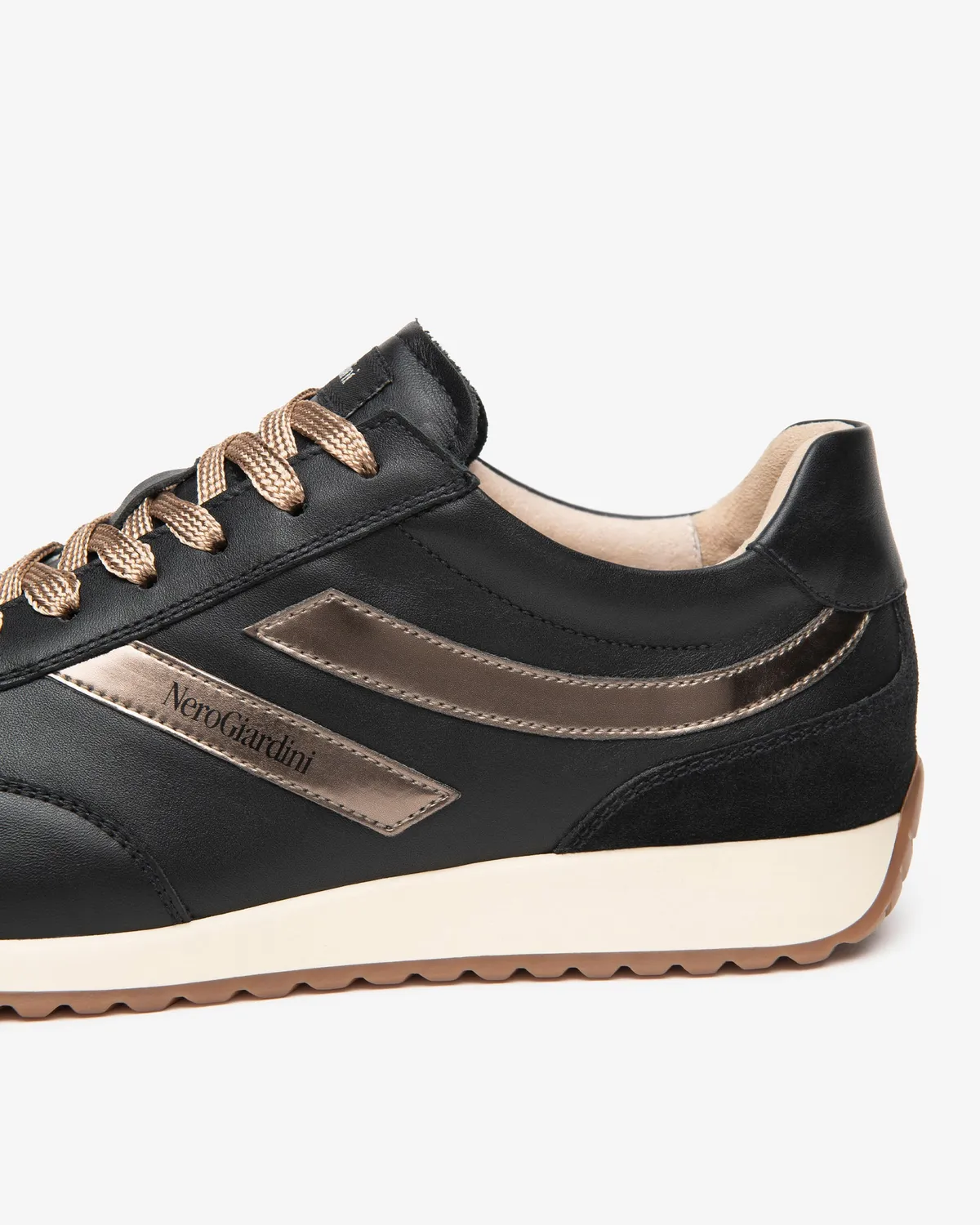 NeroGiardini sneakers piele dama siret toamna-iarna