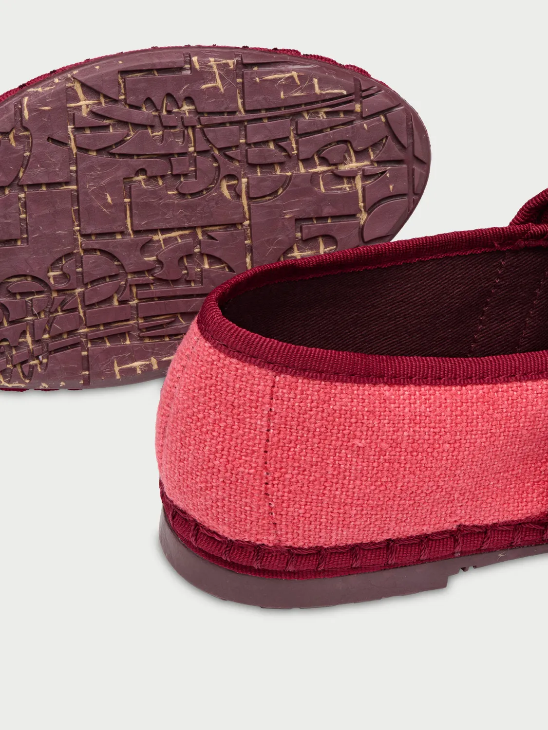 Flagelus Claire Cherry pantofi mary jane roz catifea
