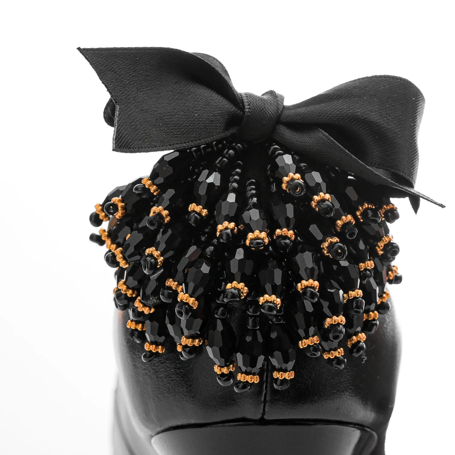 Catinca Shoes Negru Box A46 N pantofi piele naturala
