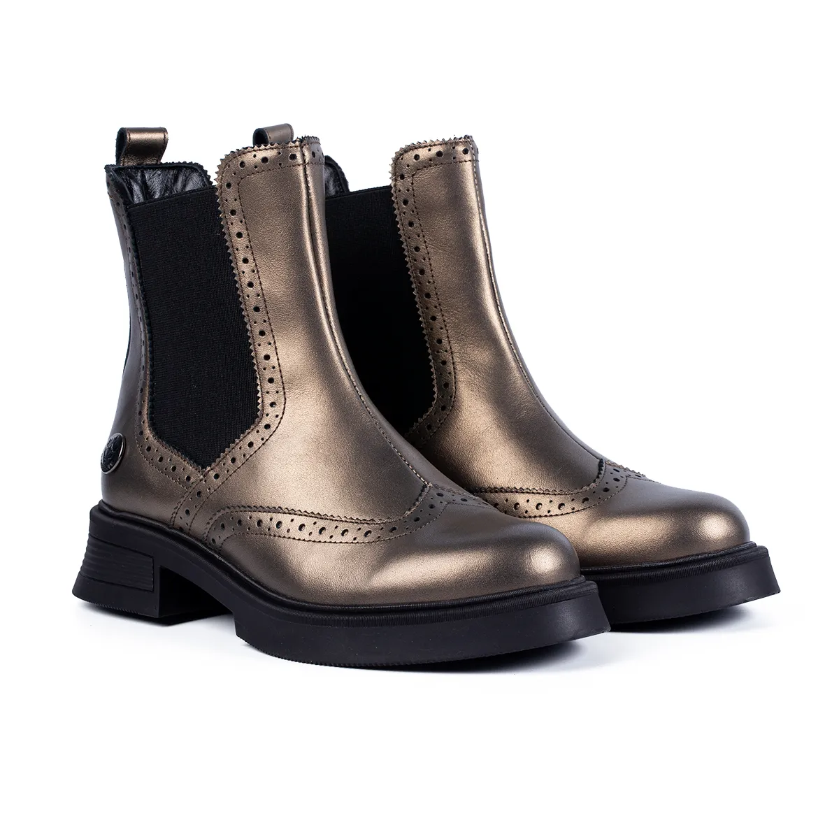 Lucas Shoes 400 ghete dama aurii piele iarna
