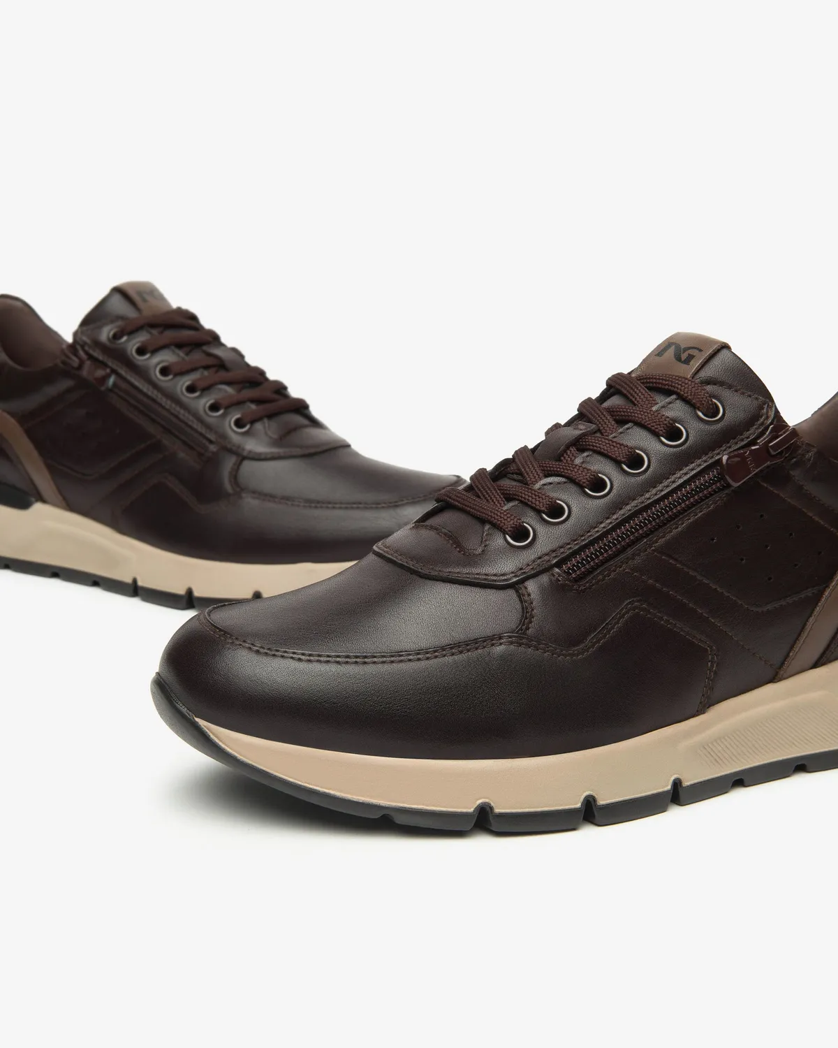 NeroGiardini sneakers barbati piele memory comfort