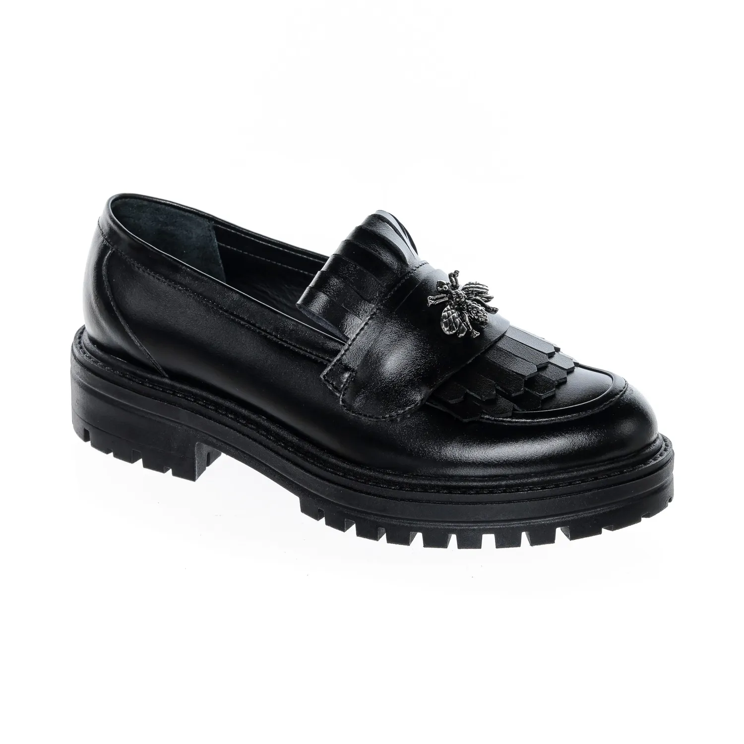Catinca Shoes 301 NB pantofi dama piele negru box