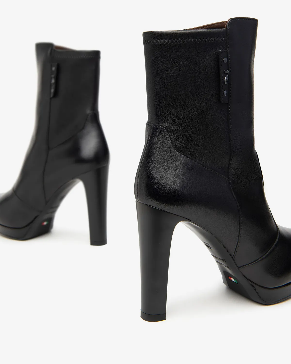 NeroGiardini Premium botine dama piele toc 100 mm
