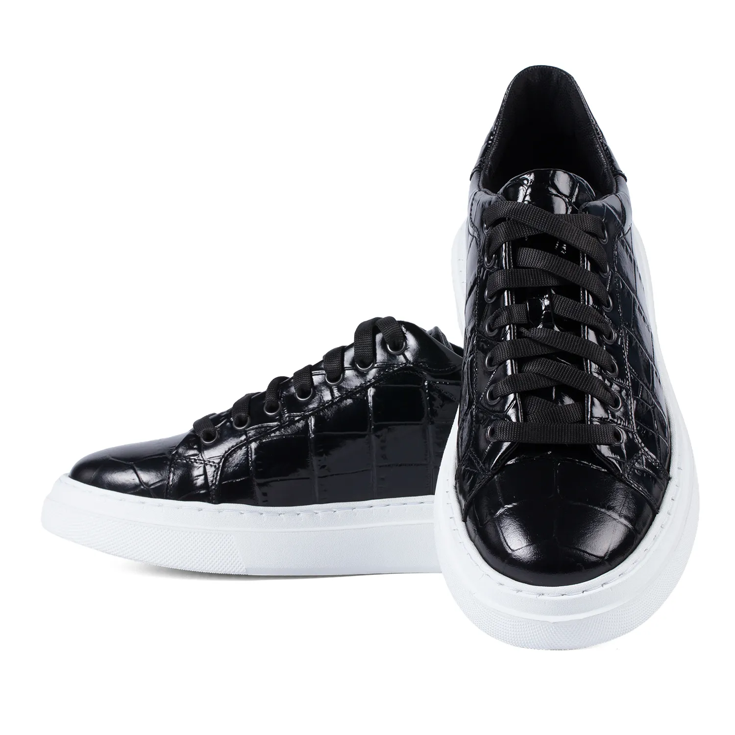 Lucas Shoes Sneaker 510 sneakers negri croco