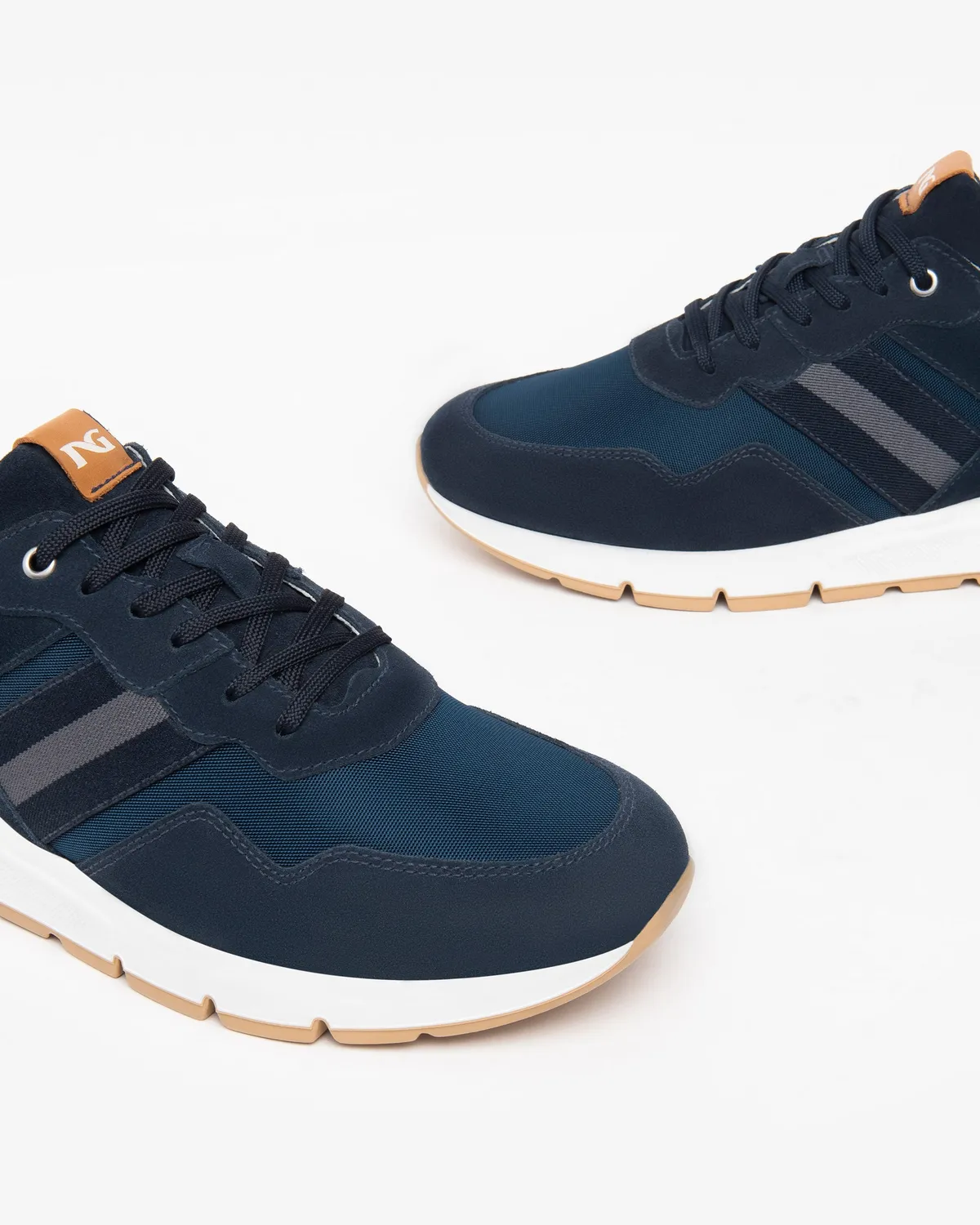 NeroGiardini sneakers piele întoarsă bărbați vară