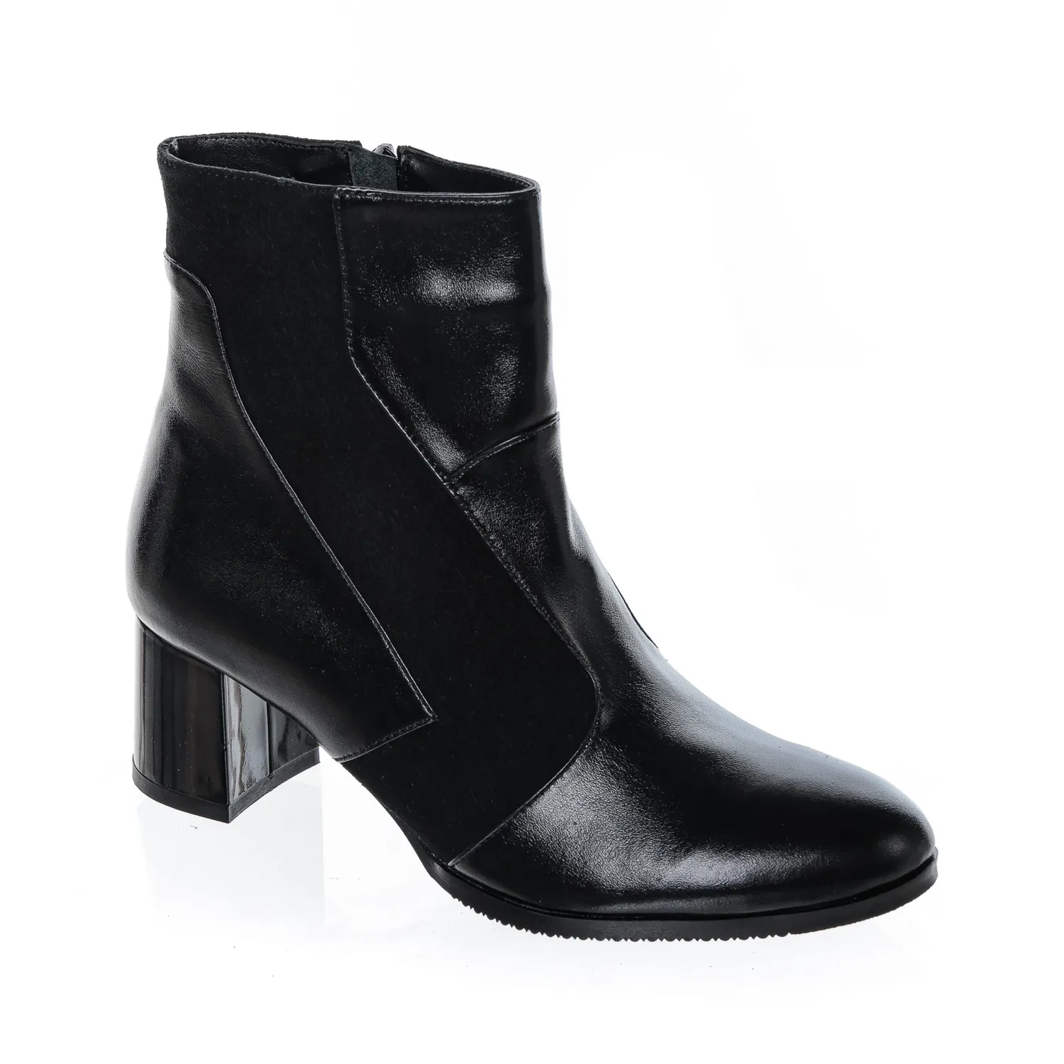 Catinca Shoes GX41 NBNA ghete damă piele negru