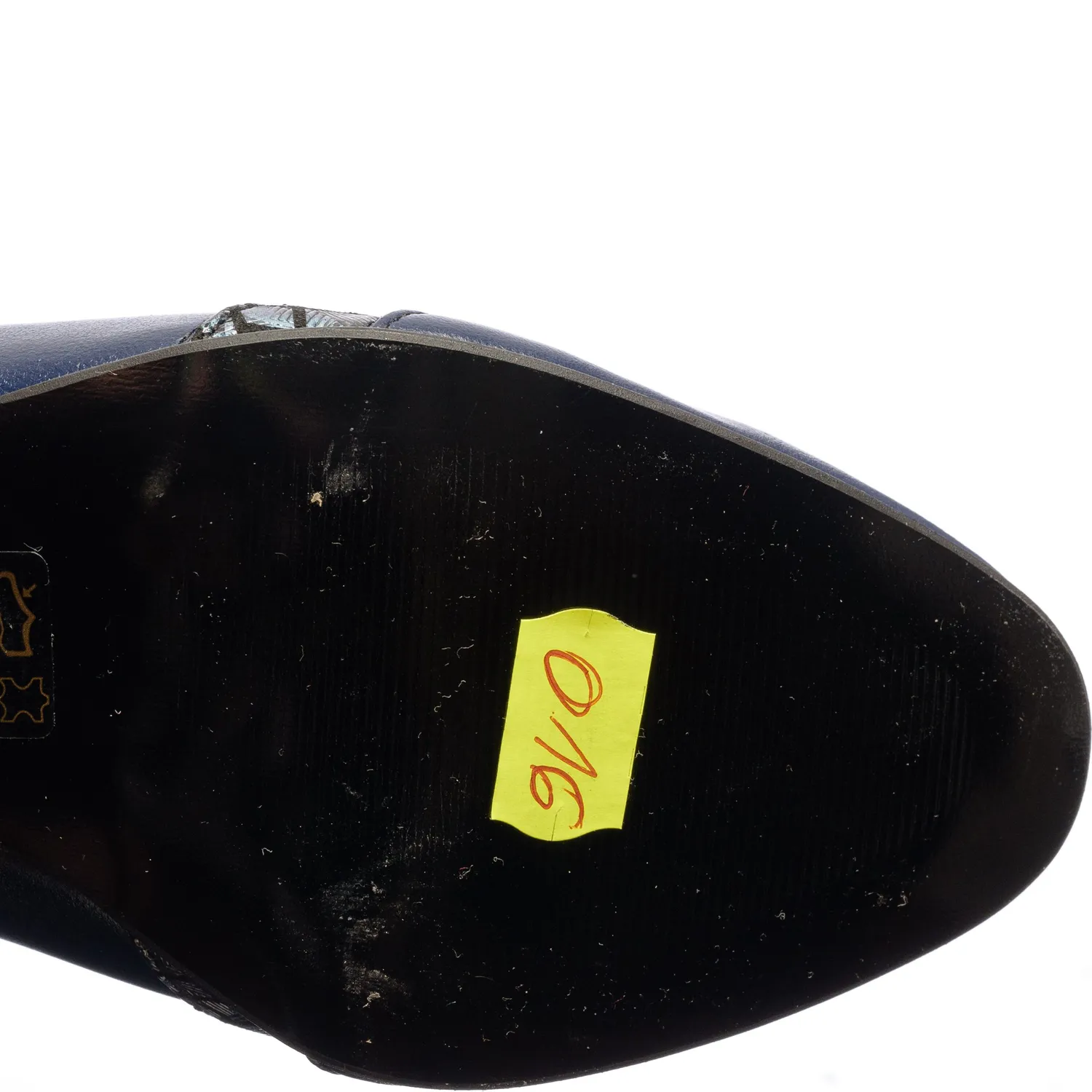 Catinca Shoes 016 BSA pantofi dama piele bleumarin solzi
