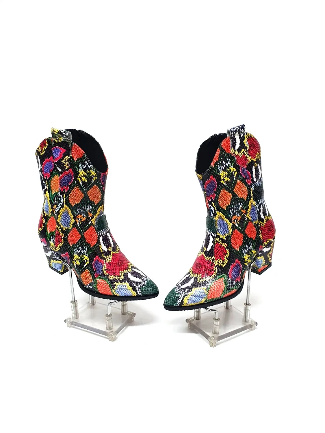 Catinca Shoes Sarpe Colorat Ciocate SC ciocate dama piele