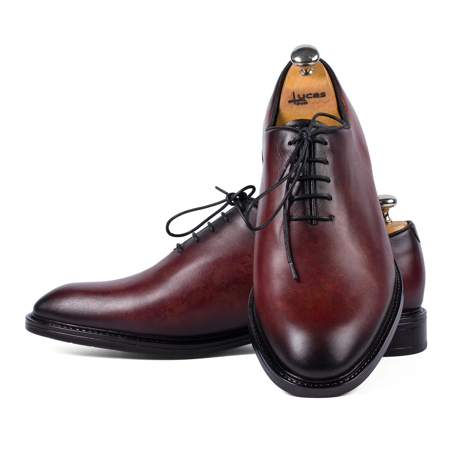 Lucas Shoes Elegant 902 pantofi bărbați maro piele naturală