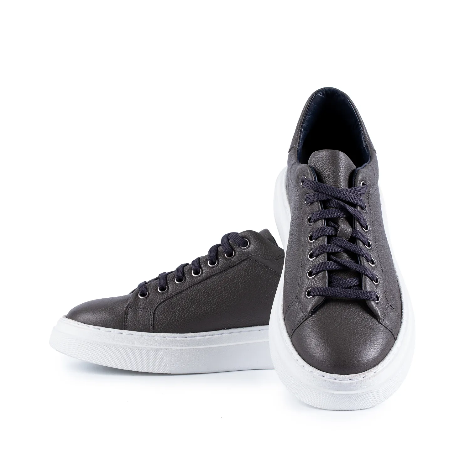 Lucas Shoes Chile 510 sneaker bărbați gri piele naturală