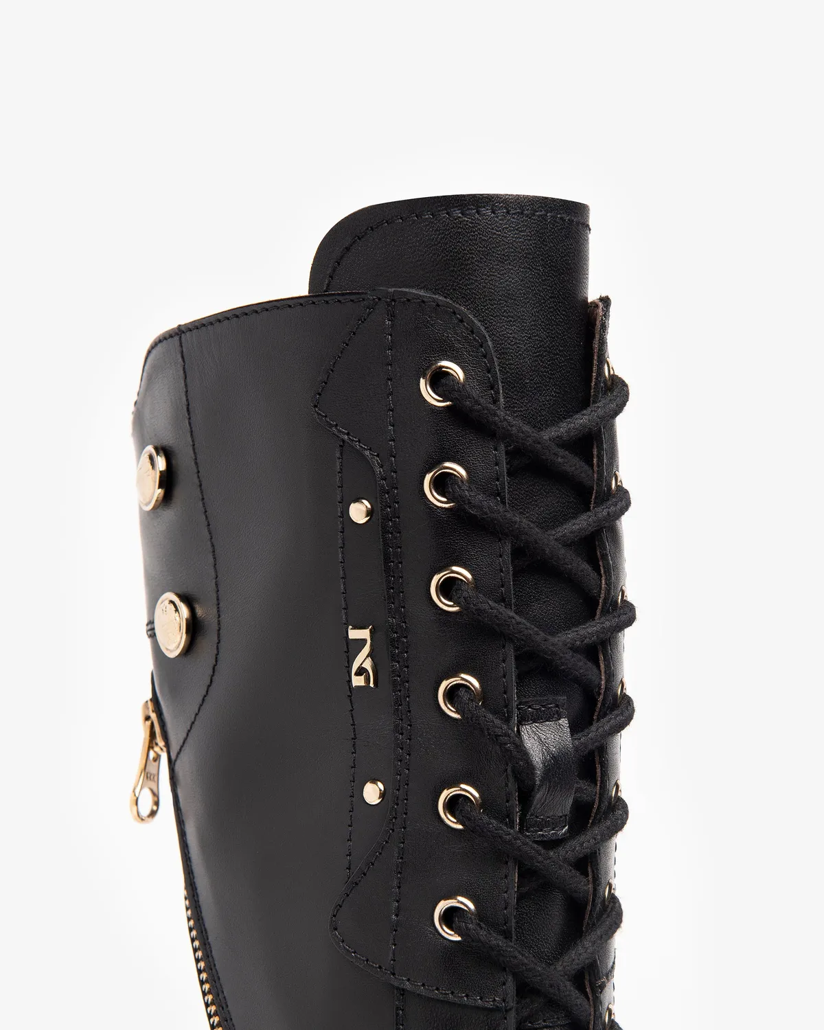 Cizme piele damă NeroGiardini 35-41 stil combat