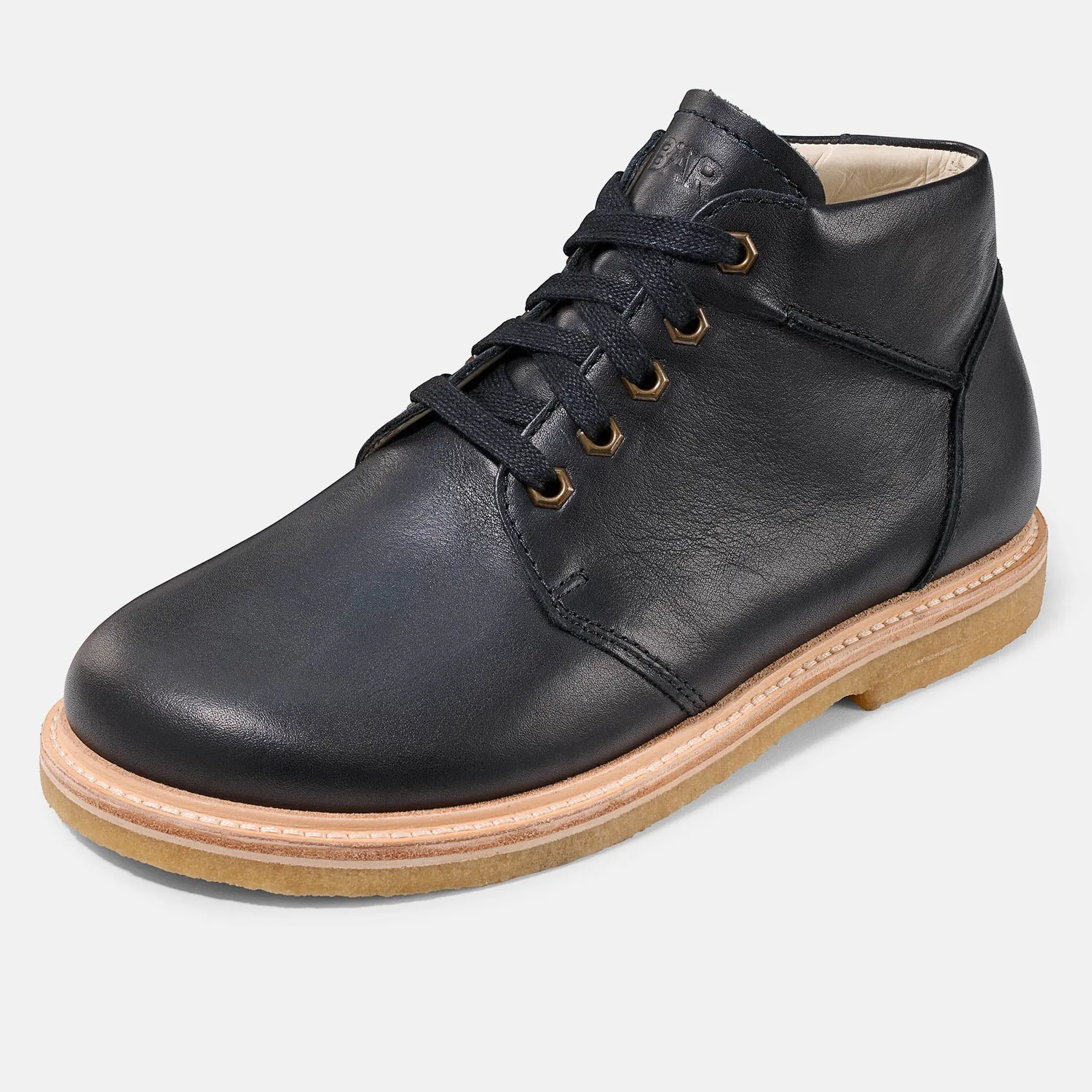 Bär Sean pantofi barbati piele maro inchis confort