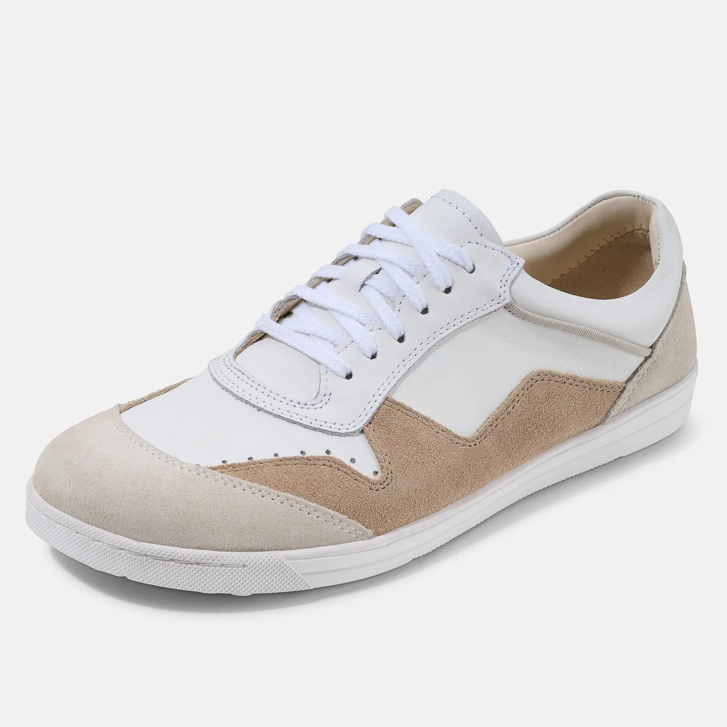 BÄR Alea 2.0 sneaker barefoot albi piele
