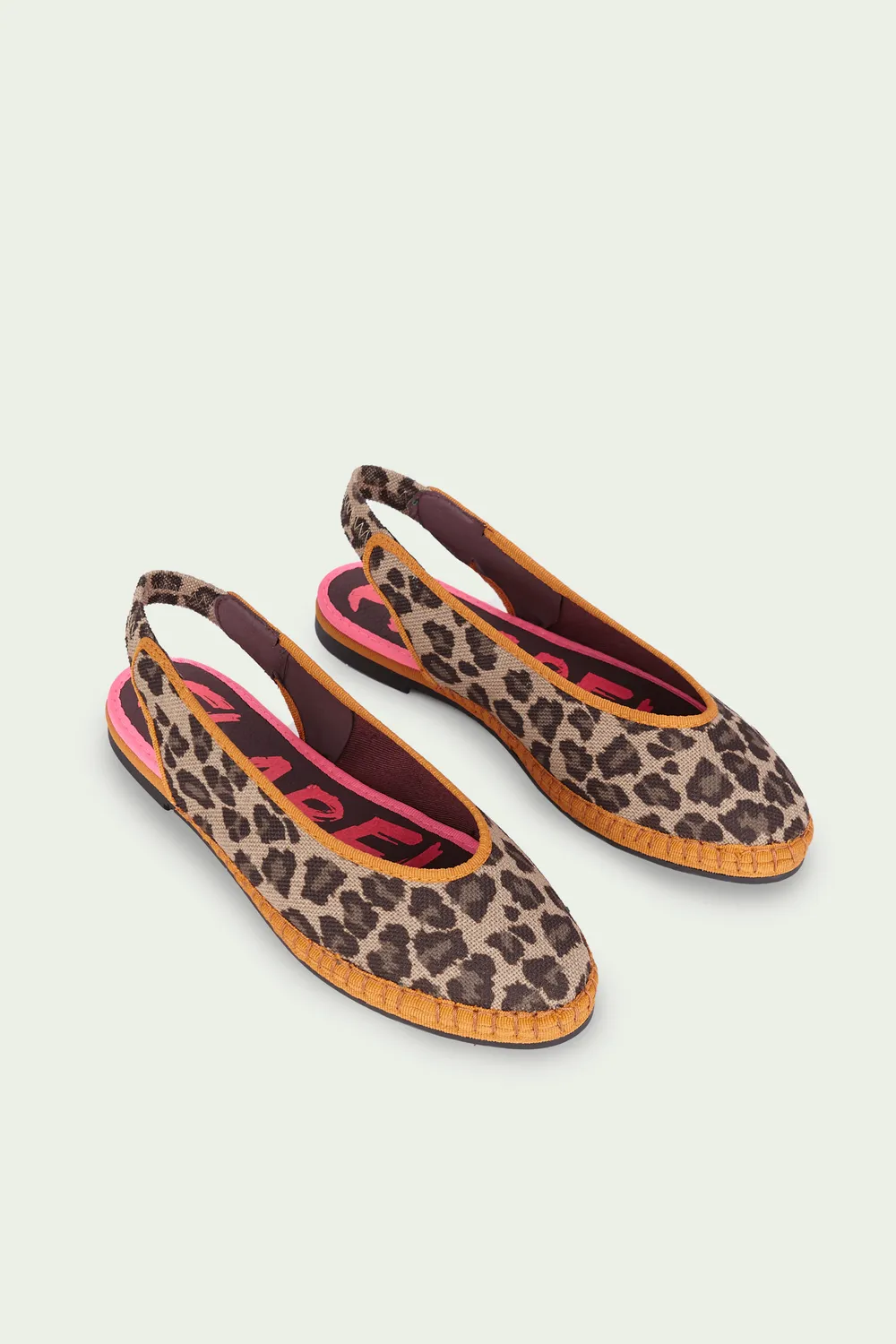 Flagelus Narnia Leopard Orange saboti animal print