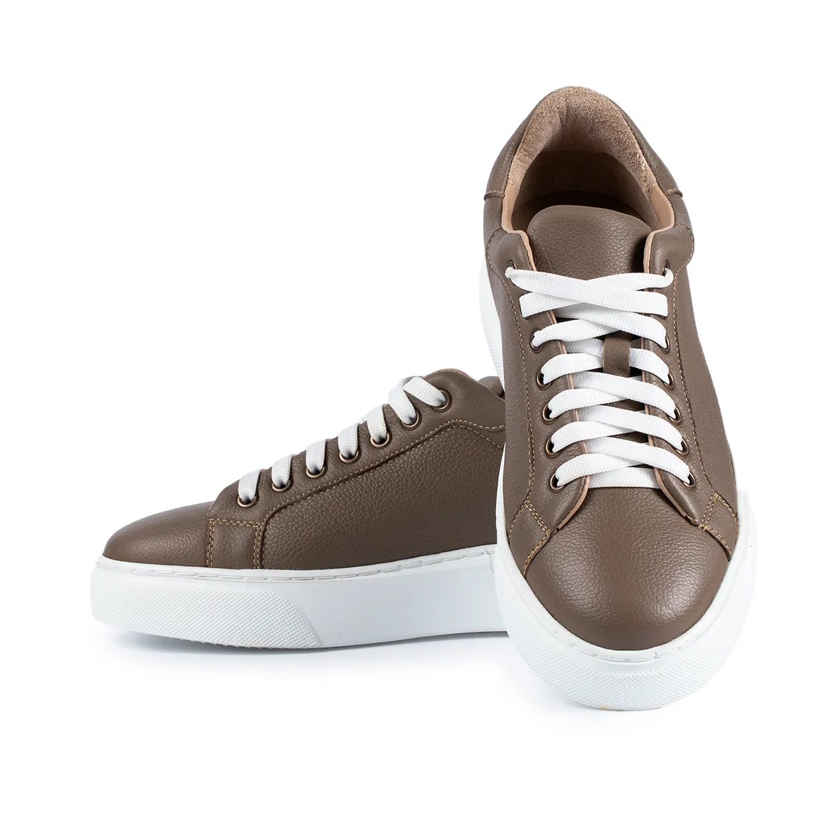 Lucas 510 sneakers barbati bej bizon piele