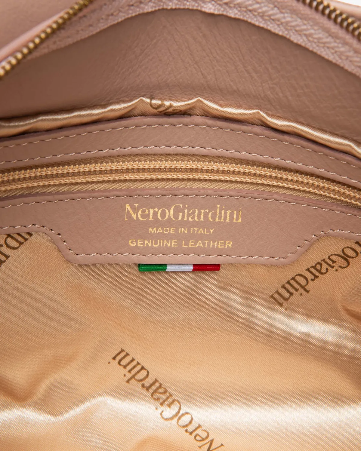 NeroGiardini geanta hobo dama piele naturala vara