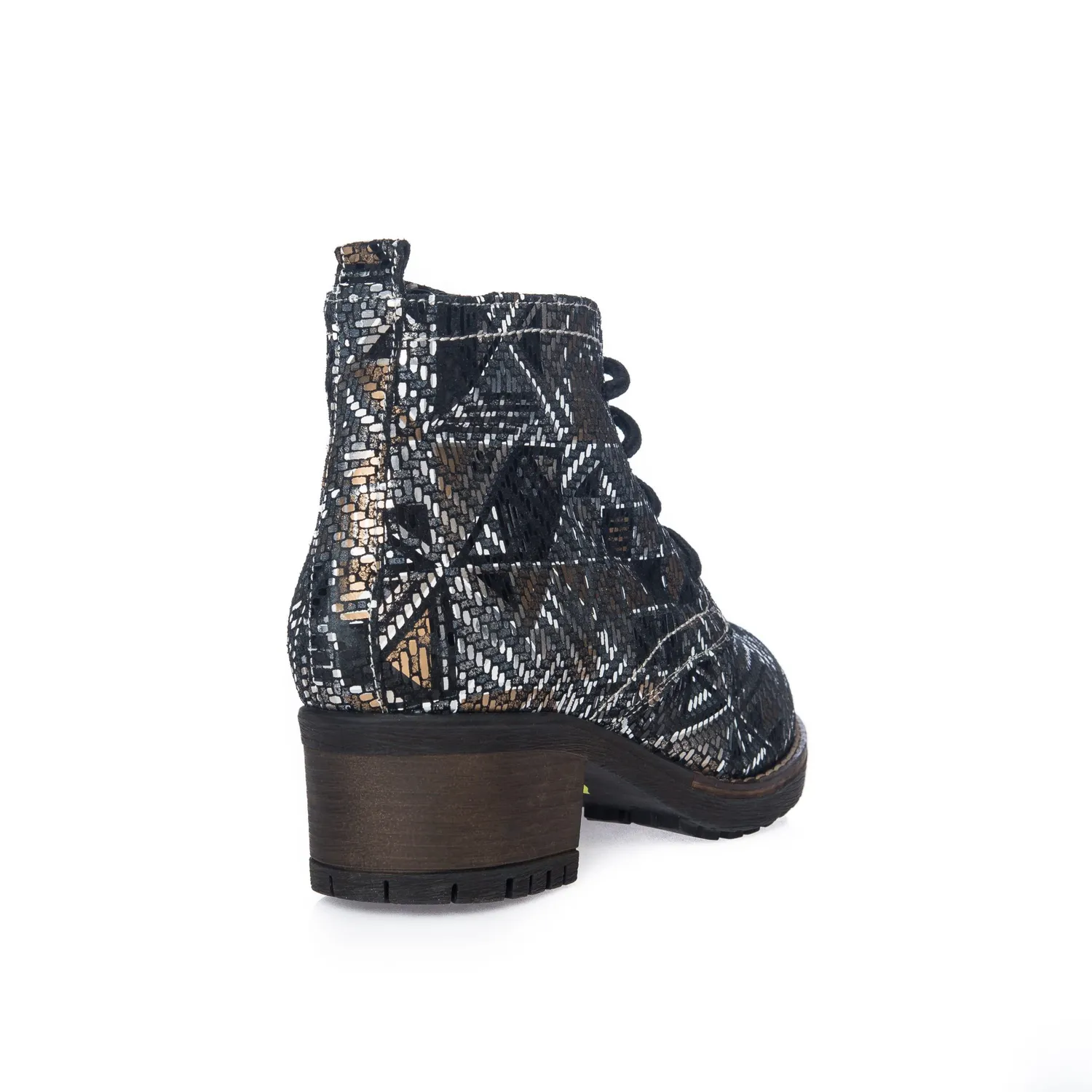 Catinca Shoes BC16 MZ ghete dama mozaic piele naturala