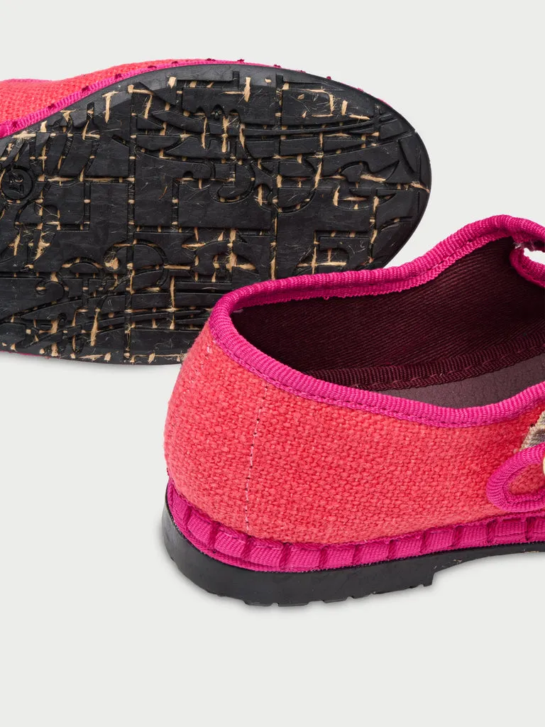Flagelus Lago Kids pantofi mary jane in roz