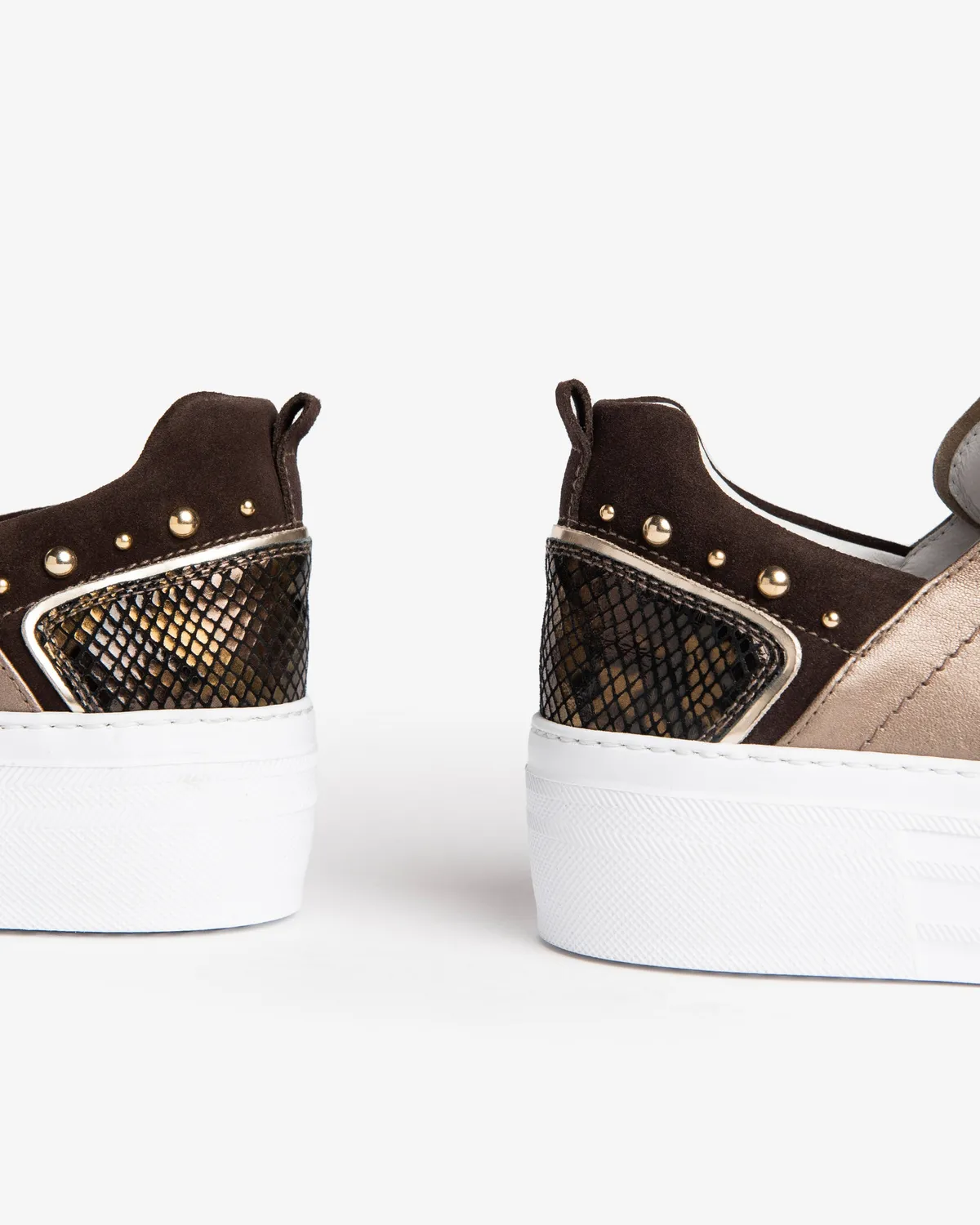 NeroGiardini sneakers dama piele cu brant DryGo