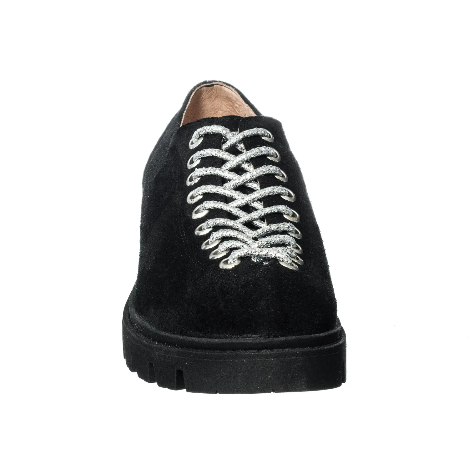 Catinca Shoes X2 NA pantofi dama negru antilopa